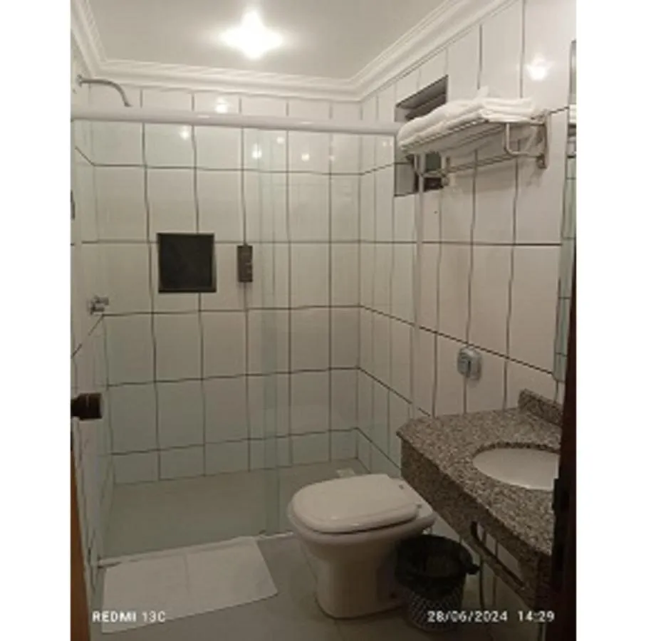 Bathroom in Hotel das Américas