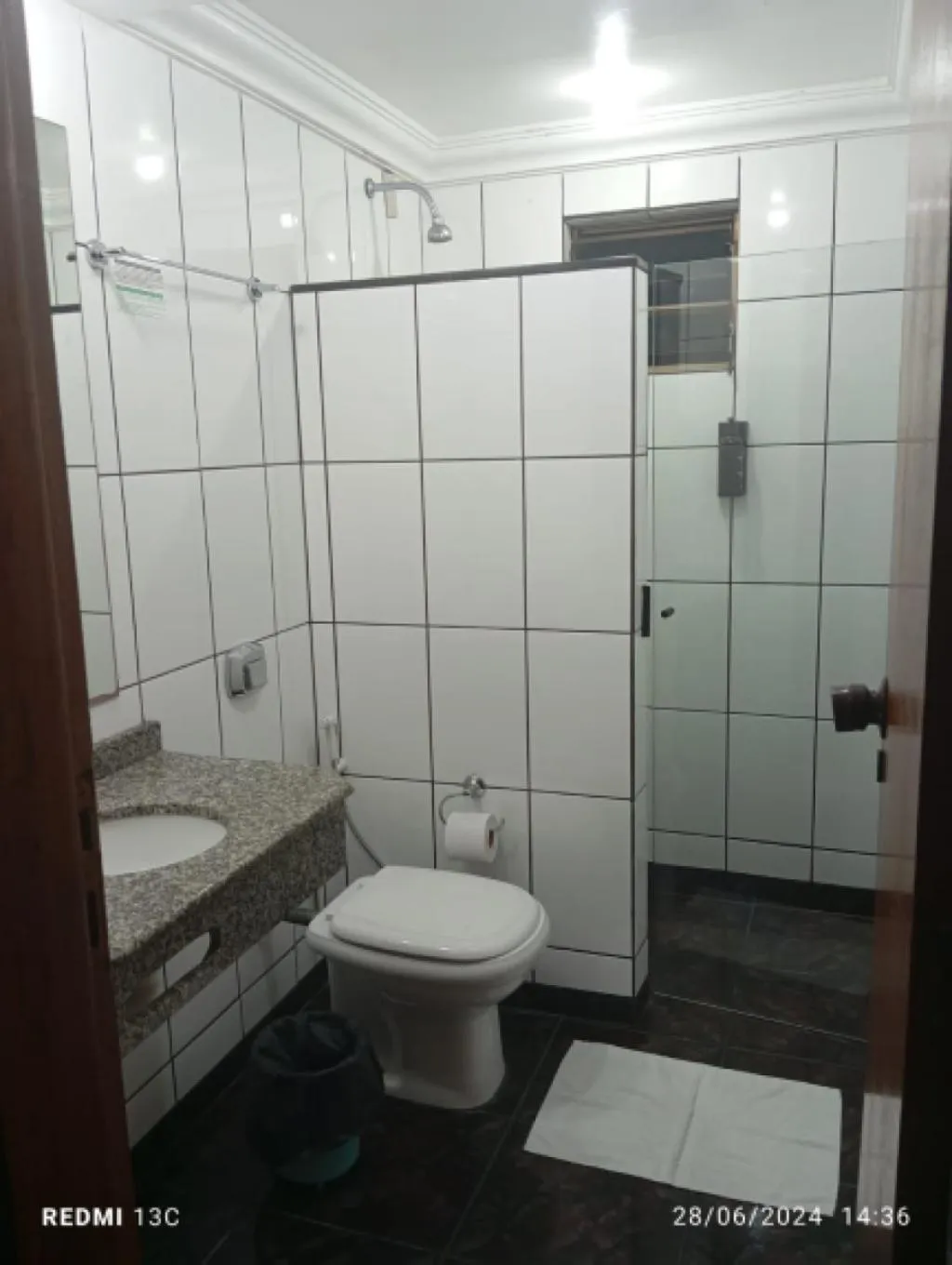 Bathroom in Hotel das Américas