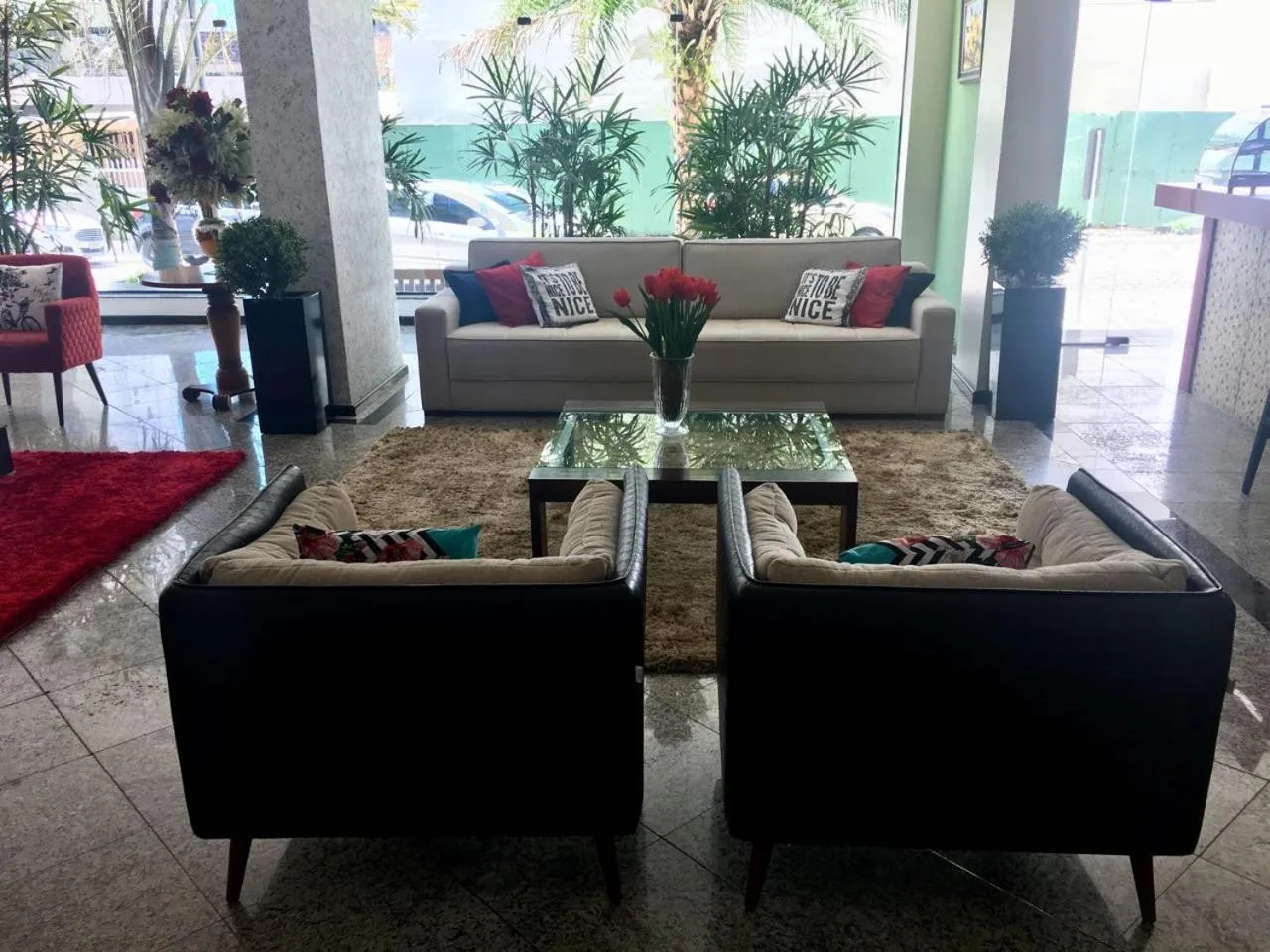 Living room in Hotel das Américas