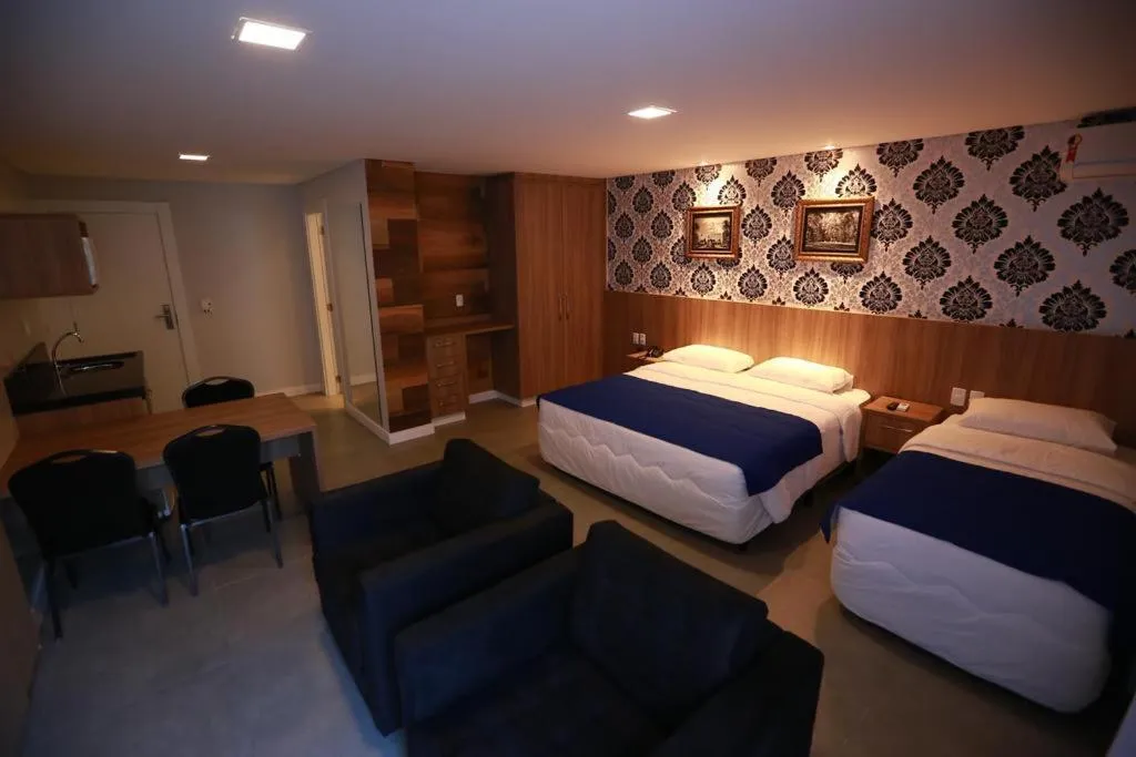 Bedroom, Bed in Hotel das Américas