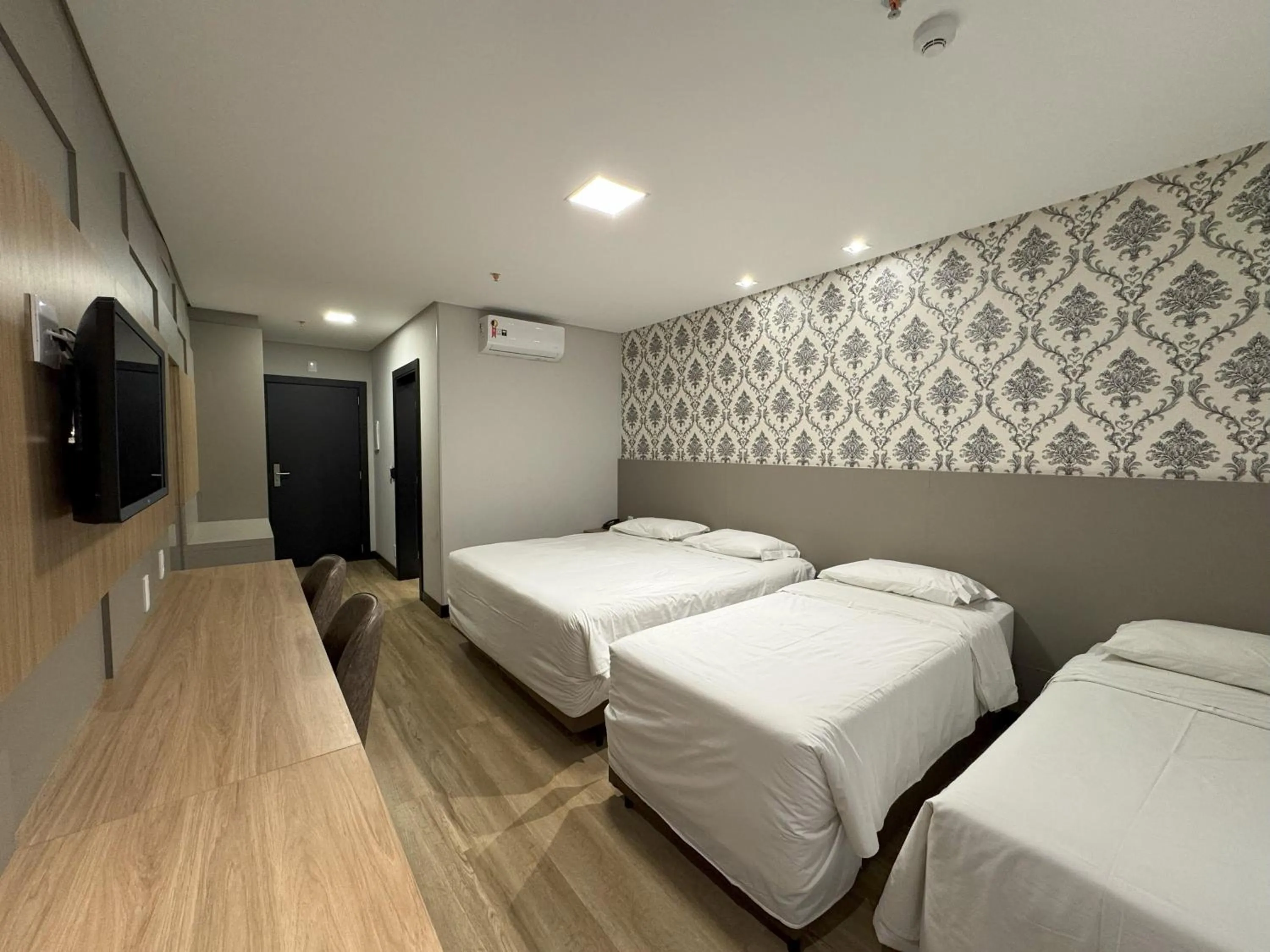 Bed in Hotel das Américas