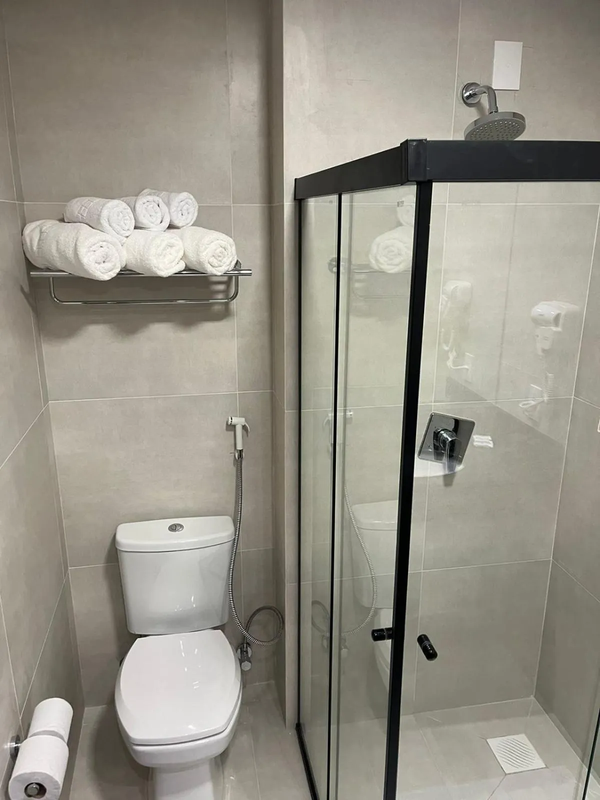 Bathroom in Hotel das Américas