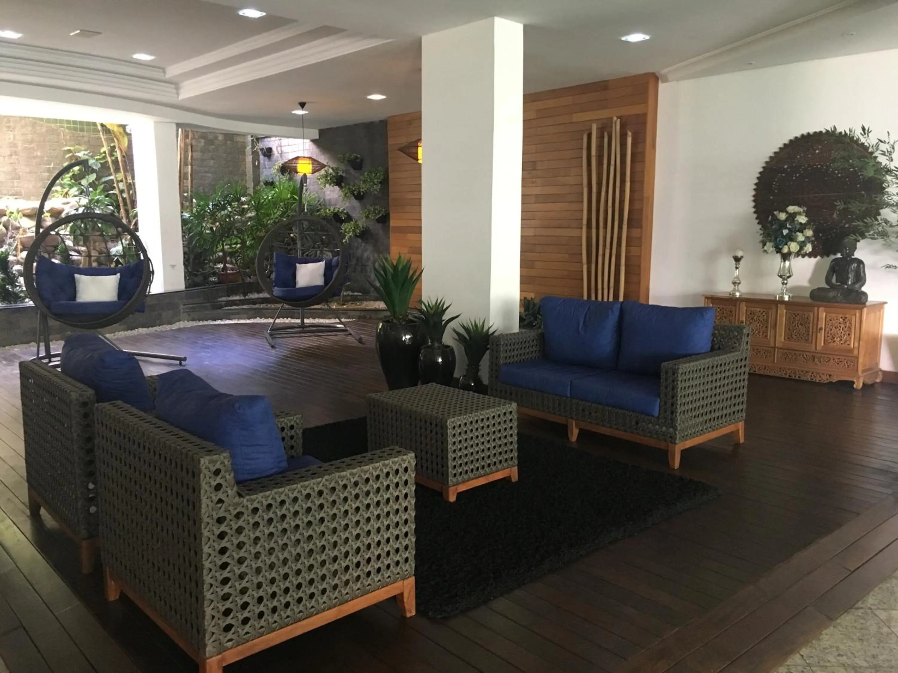 Decorative detail in Hotel das Américas