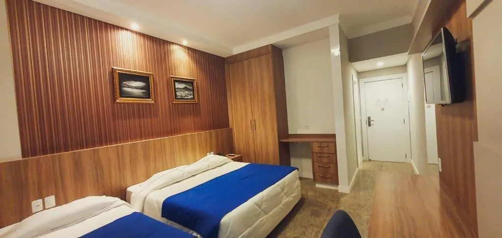 Bedroom, Bed in Hotel das Américas