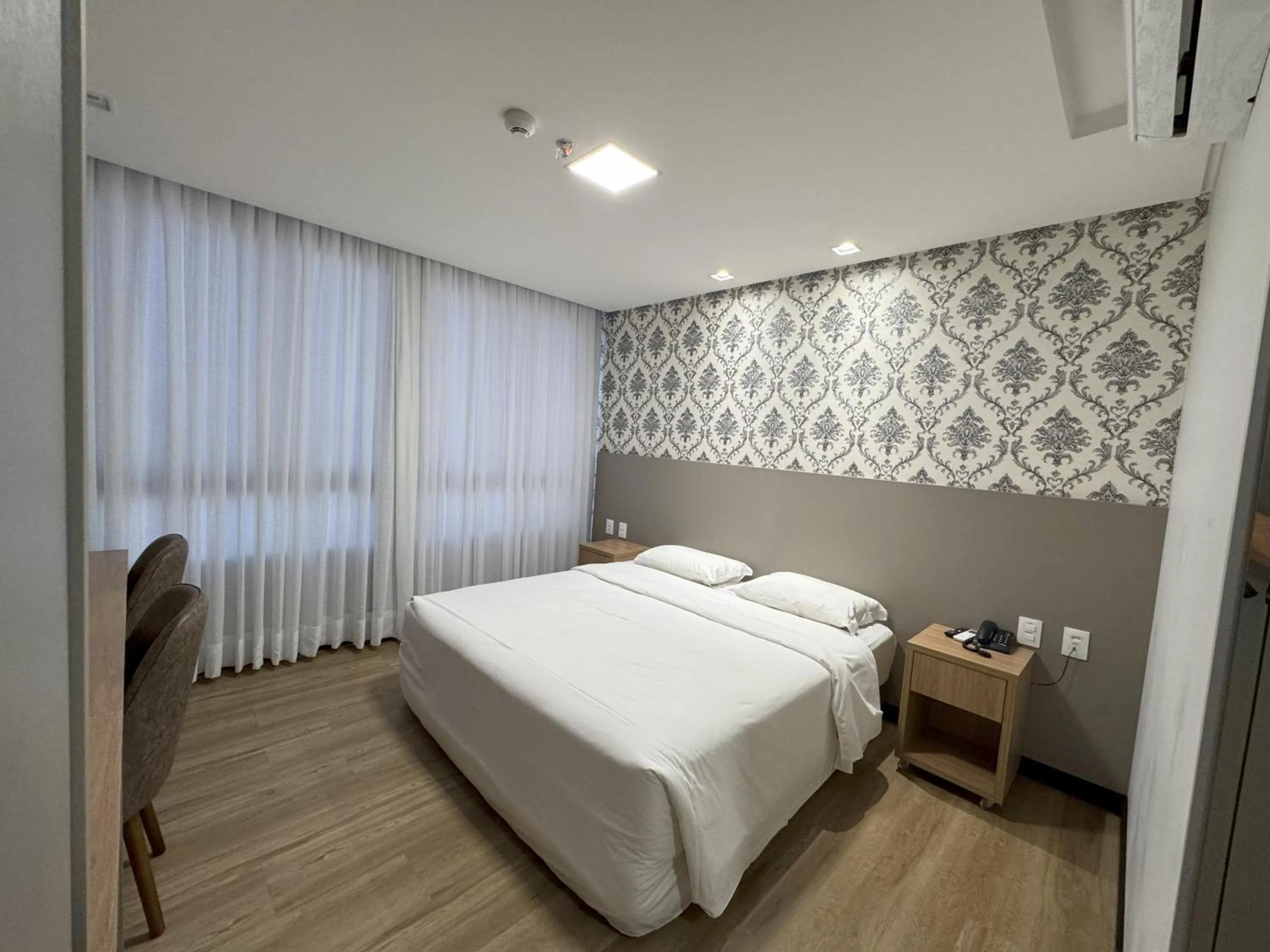 Bed in Hotel das Américas