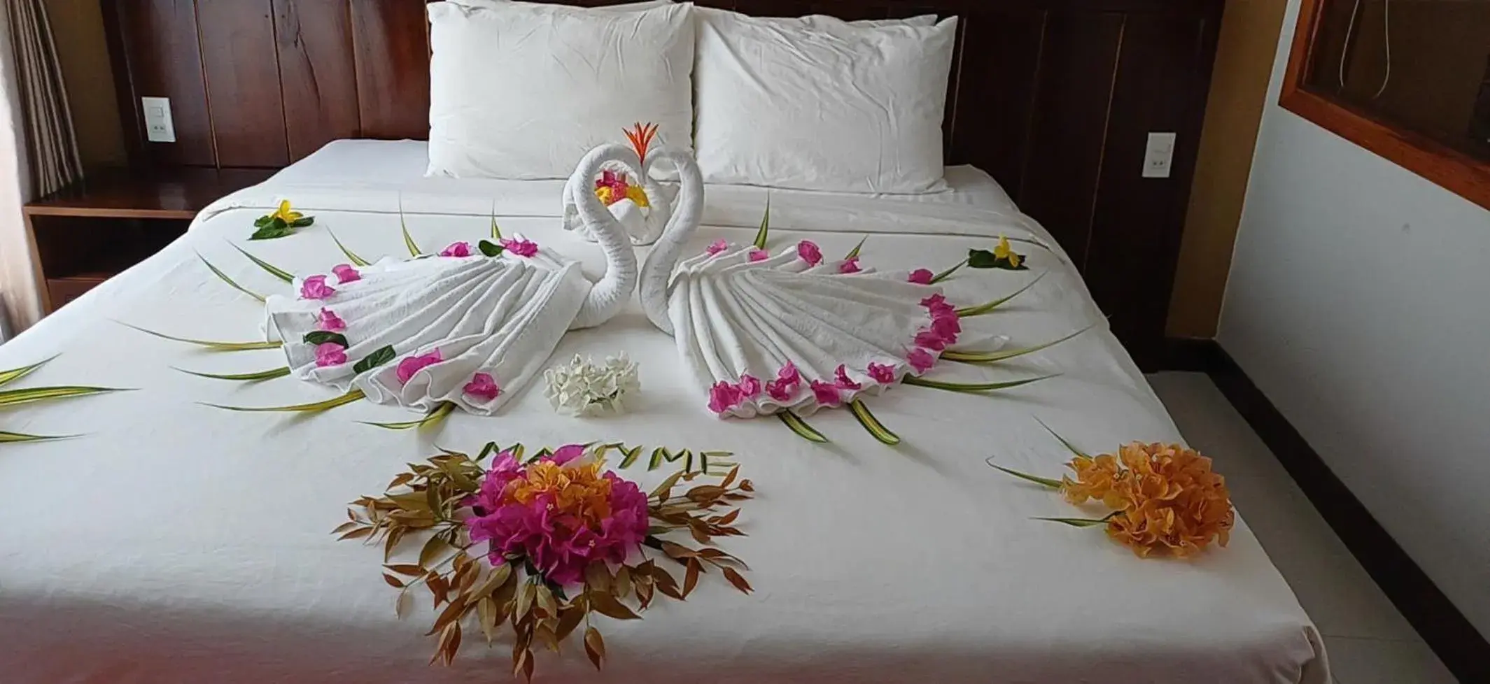 Bed in Nadine Phu Quoc Resort & Spa Bed in Nadine Phu Quoc Resort & Spa