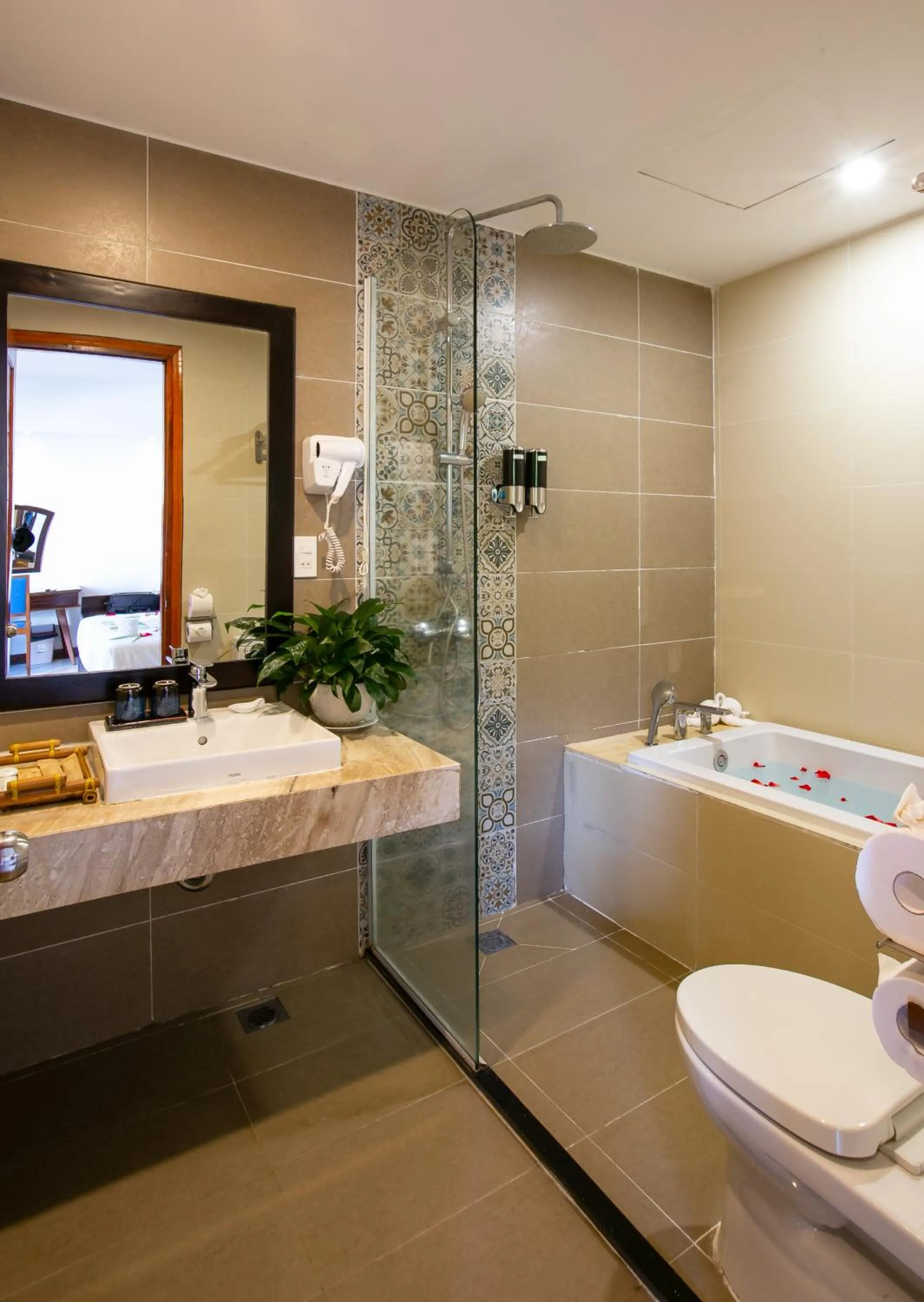 Shower in Nadine Phu Quoc Resort & Spa