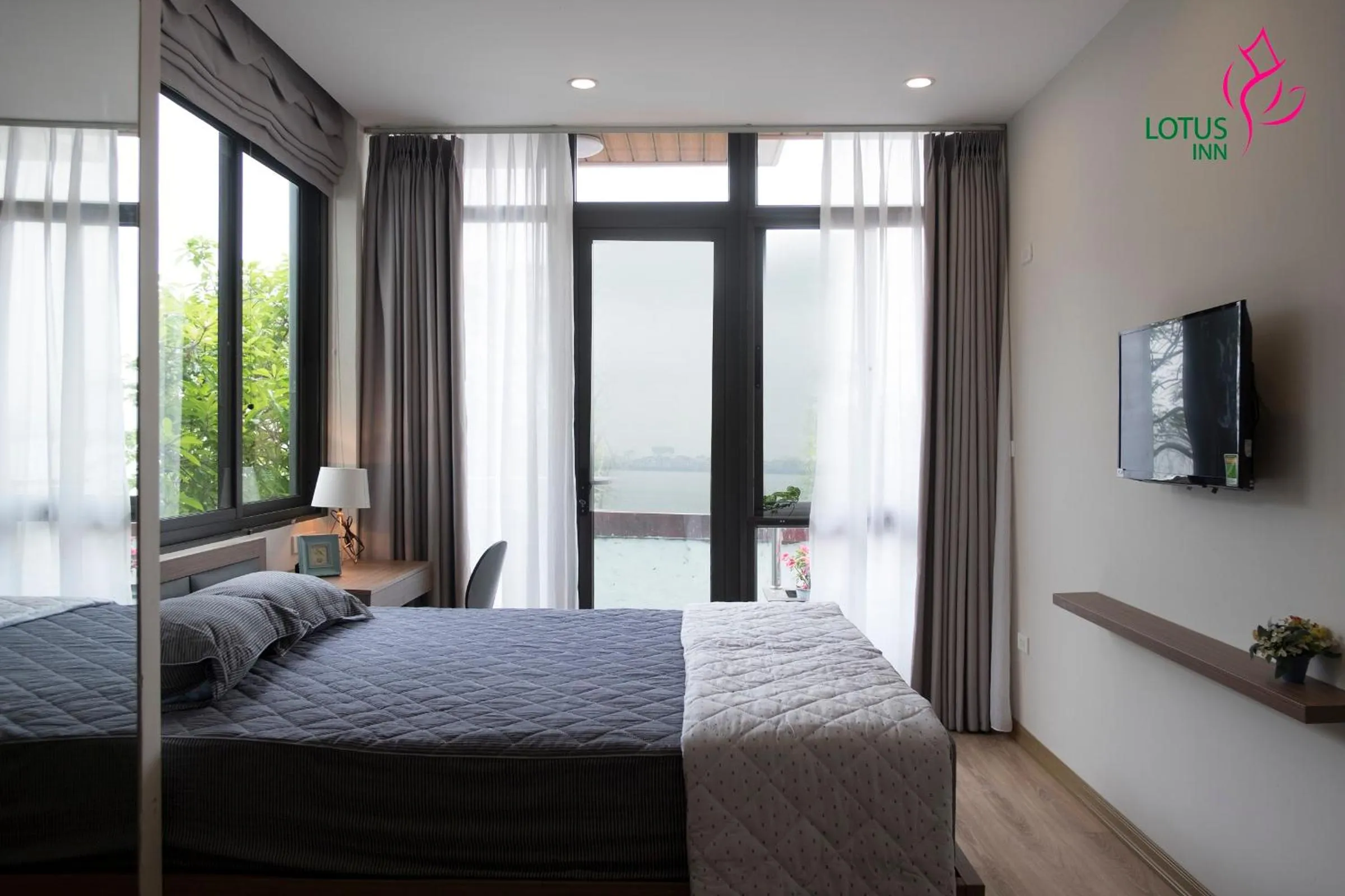 Bed in Lotus Inn West Lake