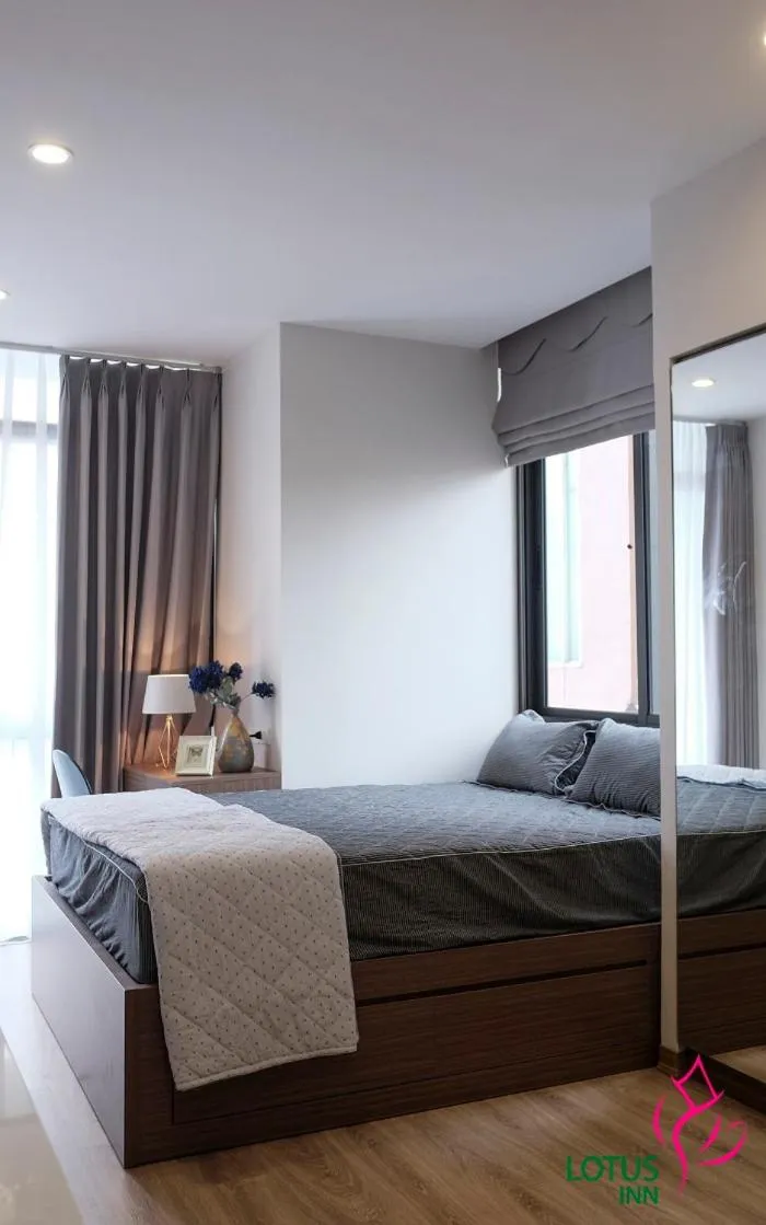 Bed in Lotus Inn West Lake