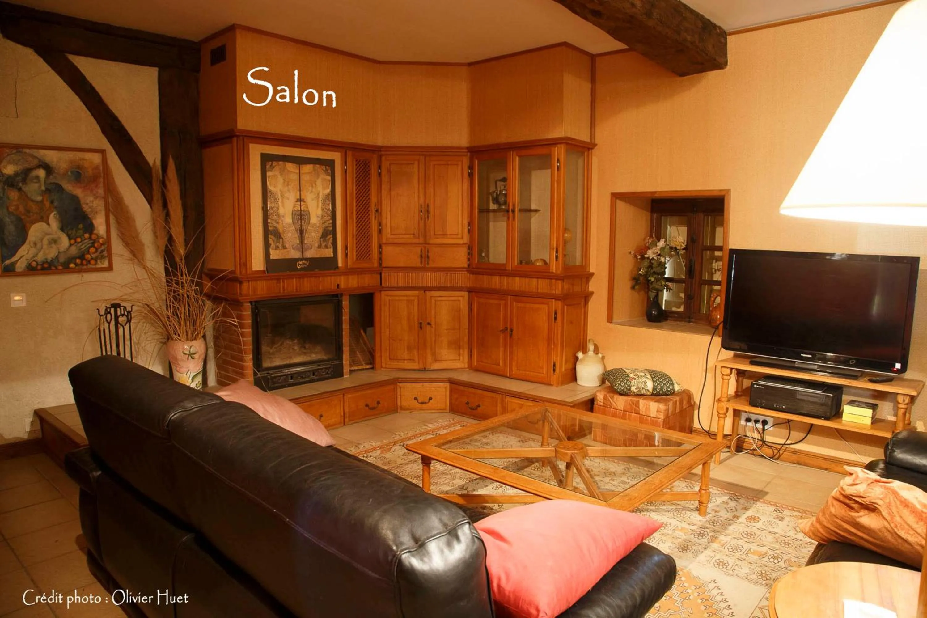 Living room in La chambre la Tricherie