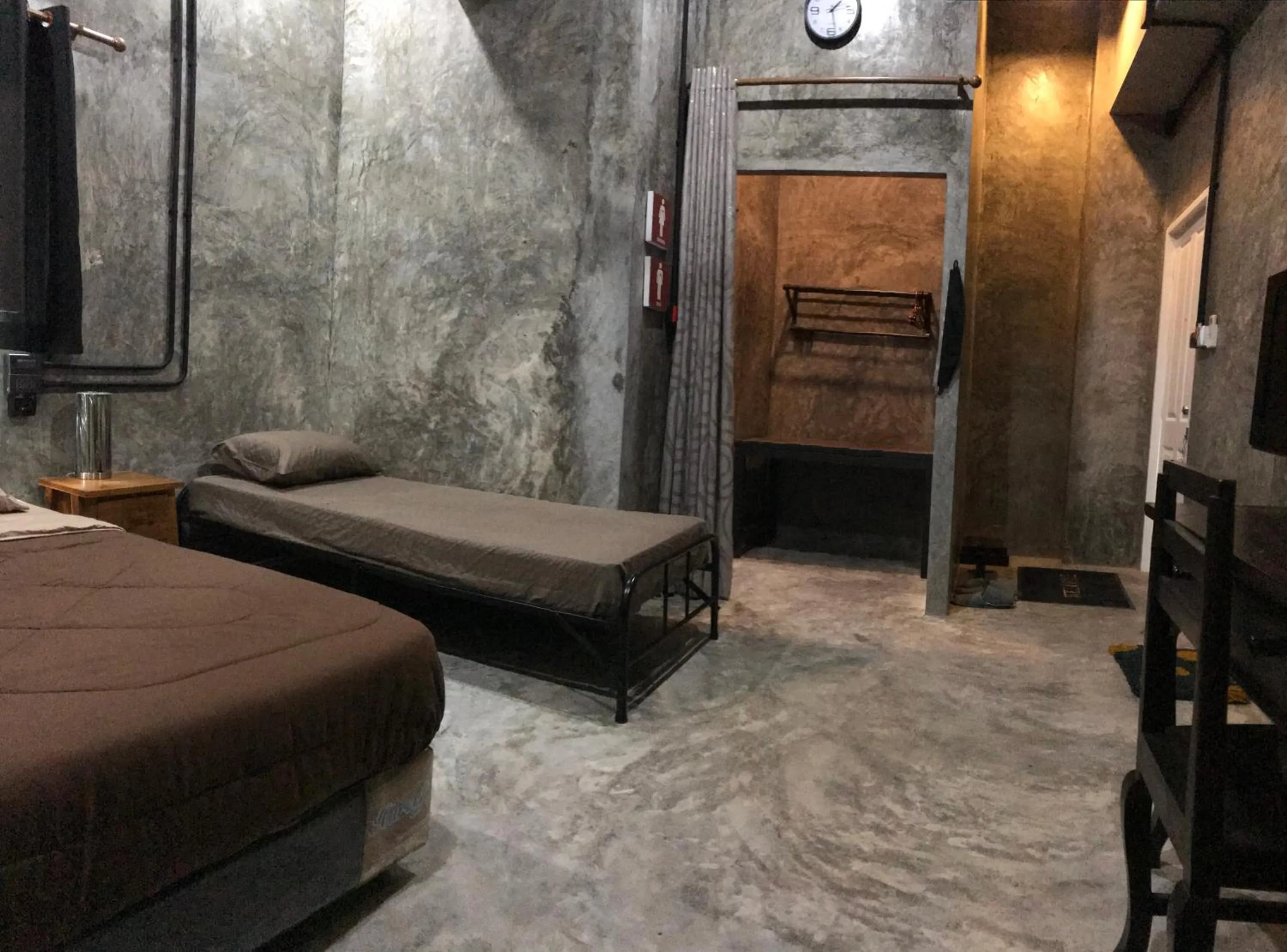 Decorative detail, Bed in Nornlamphun Boutique Hotel