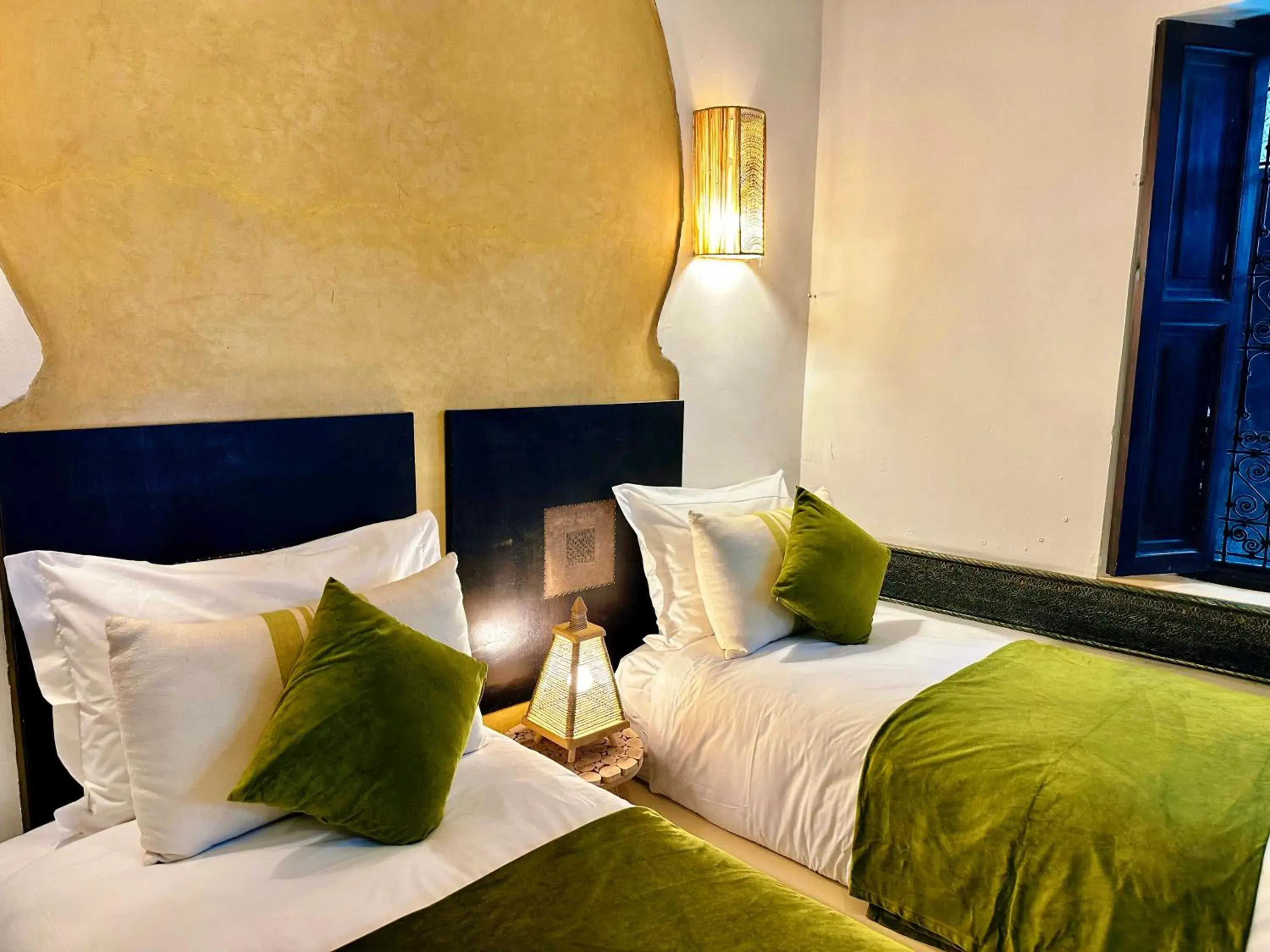 Standard Twin Room in Riad La Porte Rouge By La Siredrah Standard Twin Room in Riad La Porte Rouge By La Siredrah