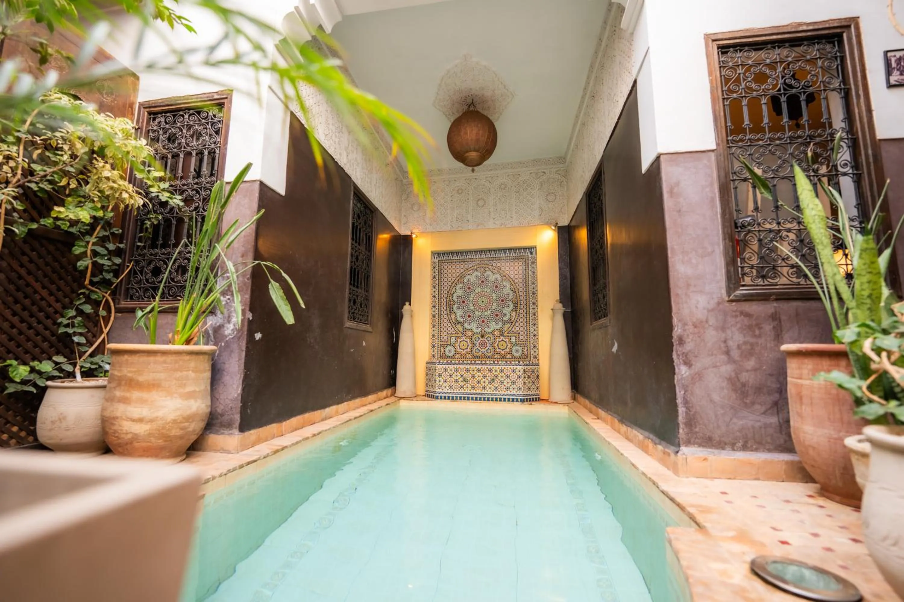 Swimming pool in Riad La Porte Rouge By La Siredrah