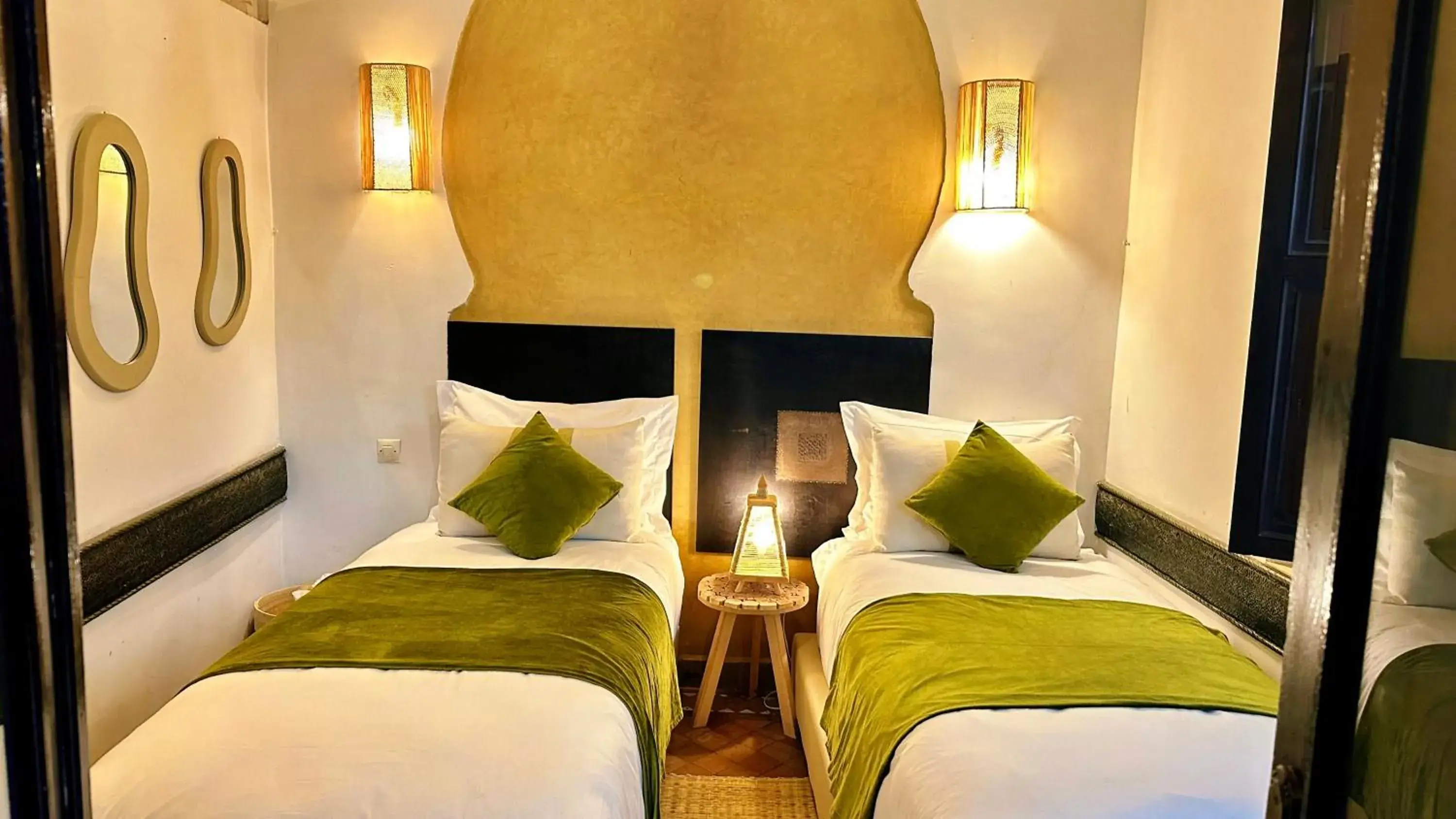 Standard Twin Room in Riad La Porte Rouge By La Siredrah Standard Twin Room in Riad La Porte Rouge By La Siredrah