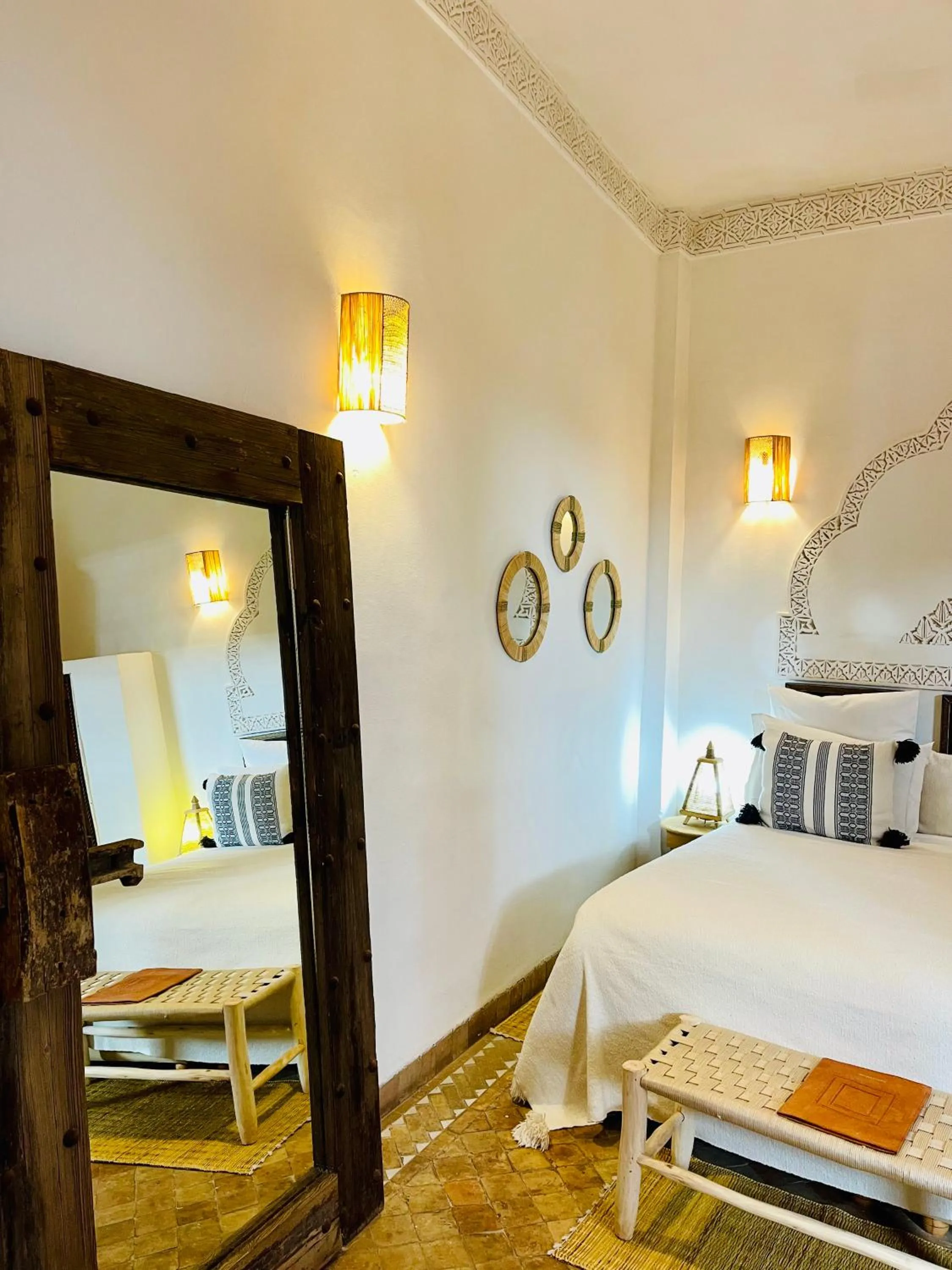 Bed in Riad La Porte Rouge By La Siredrah