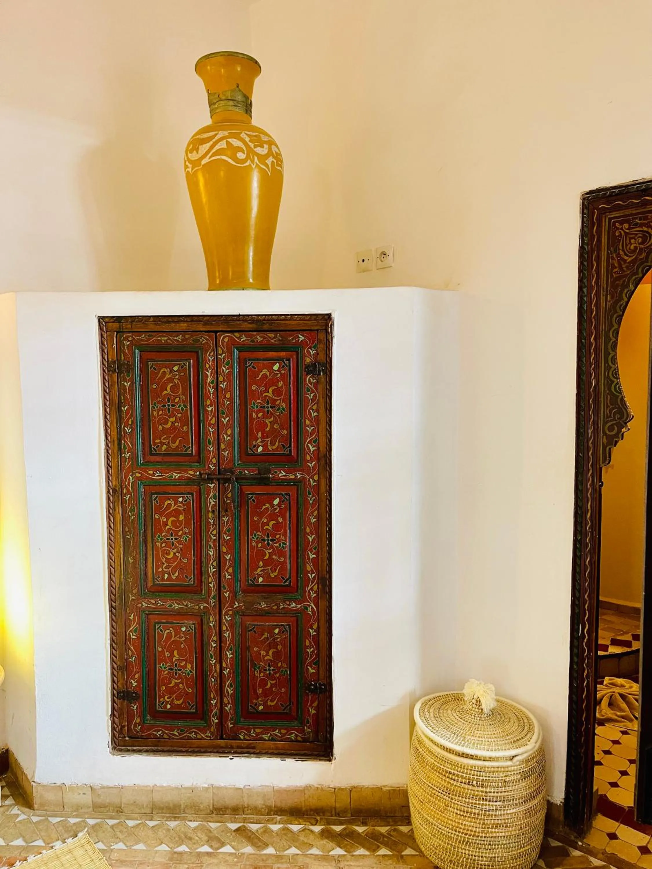 Decorative detail in Riad La Porte Rouge By La Siredrah