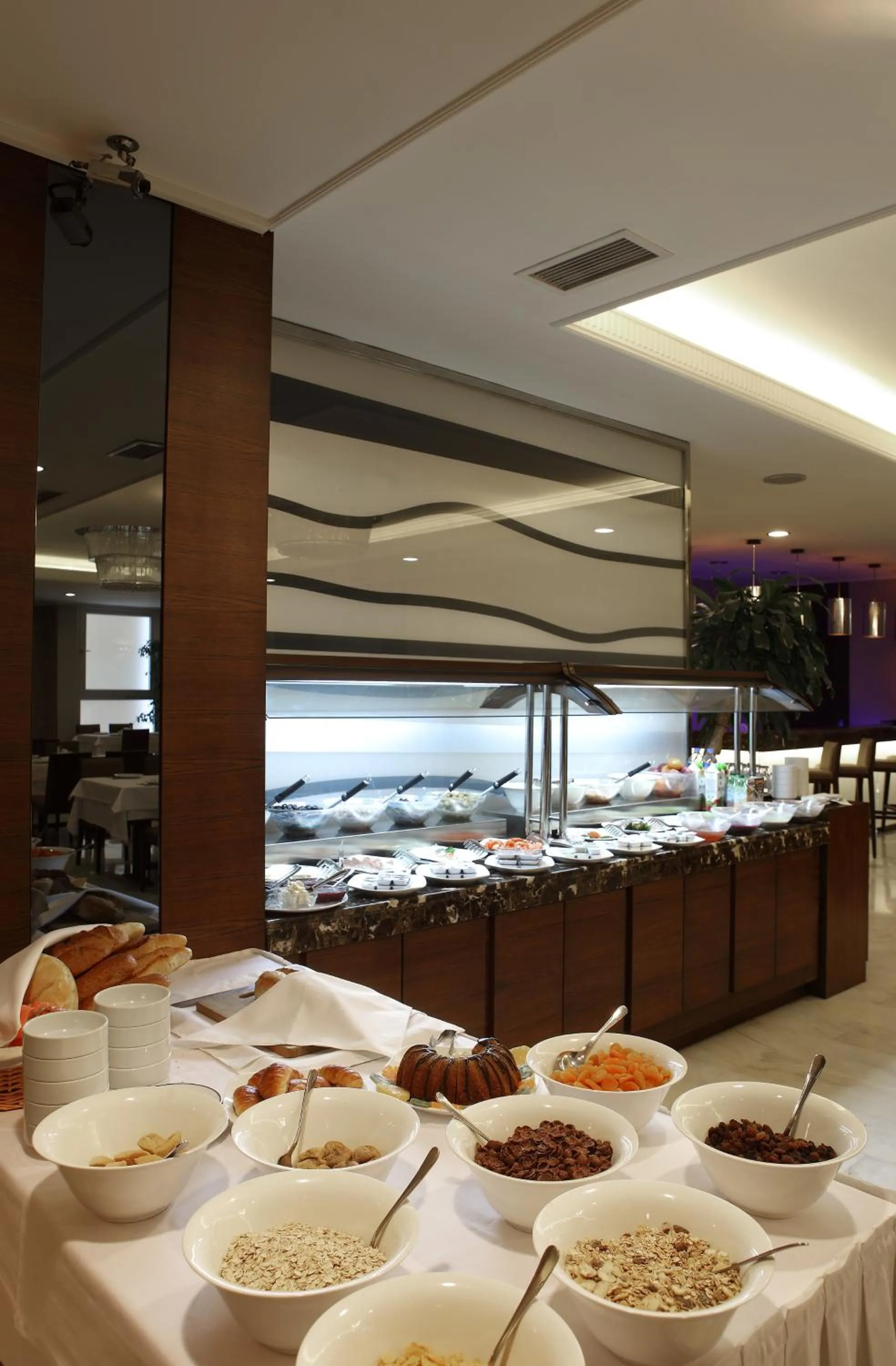 Buffet breakfast in Eyuboglu Hotel