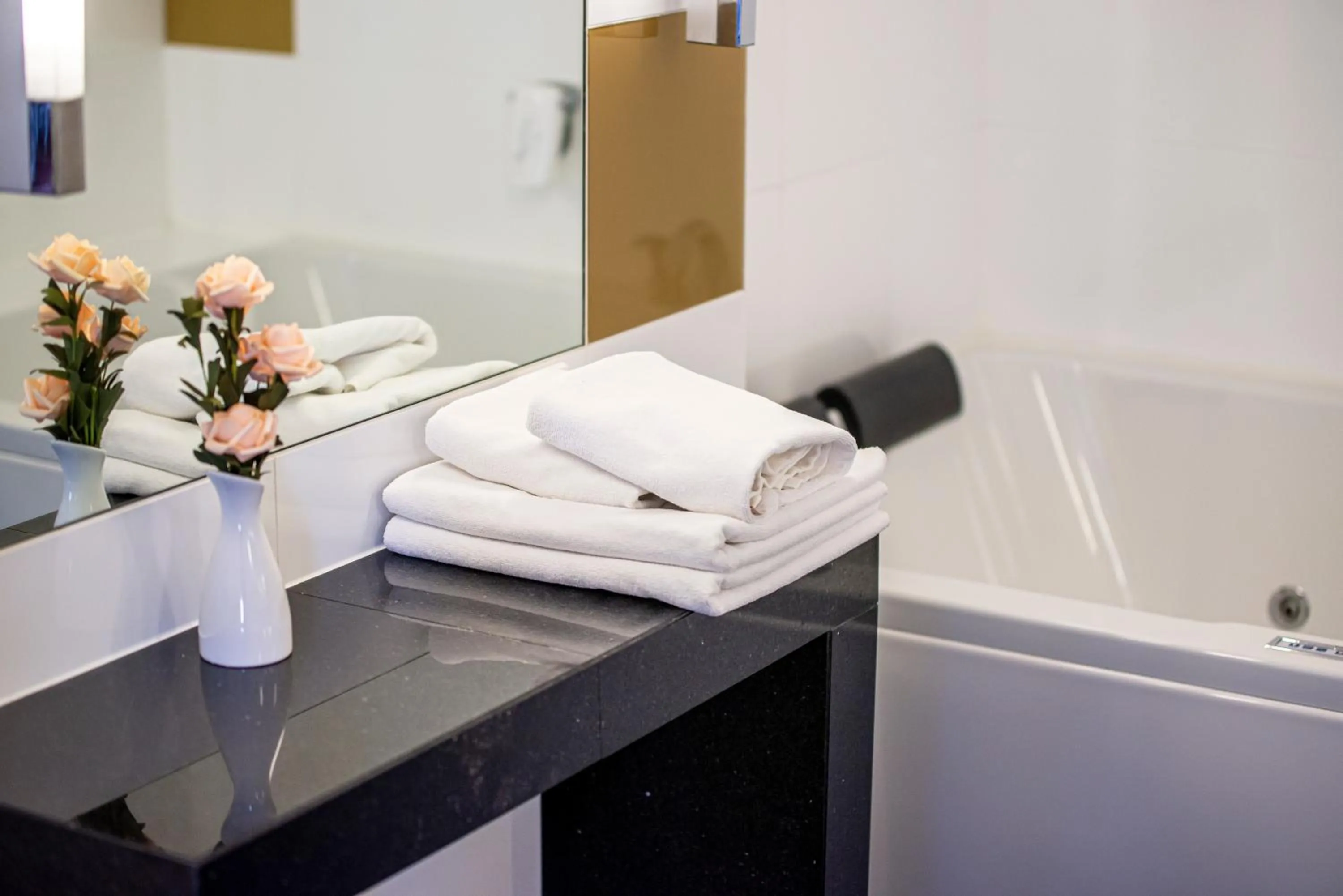 Bathroom in Hotel Lamberton