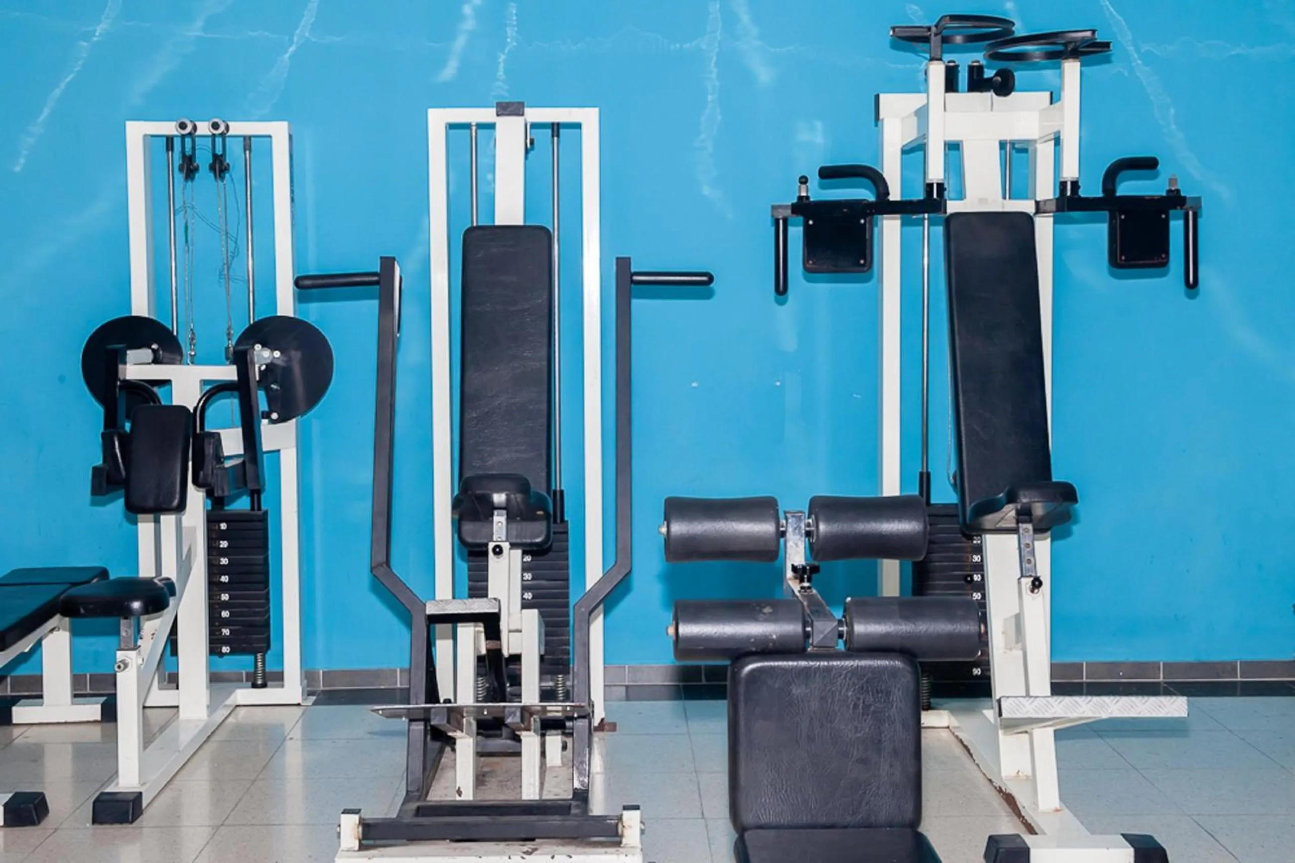 Fitness centre/facilities in San Remo Hotel