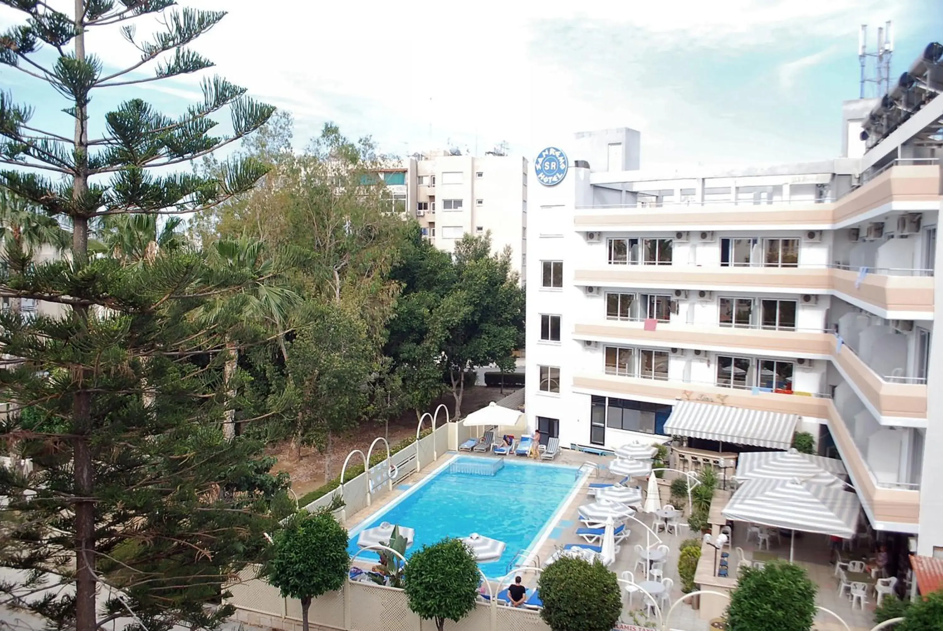 Property building, Pool View in San Remo Hotel