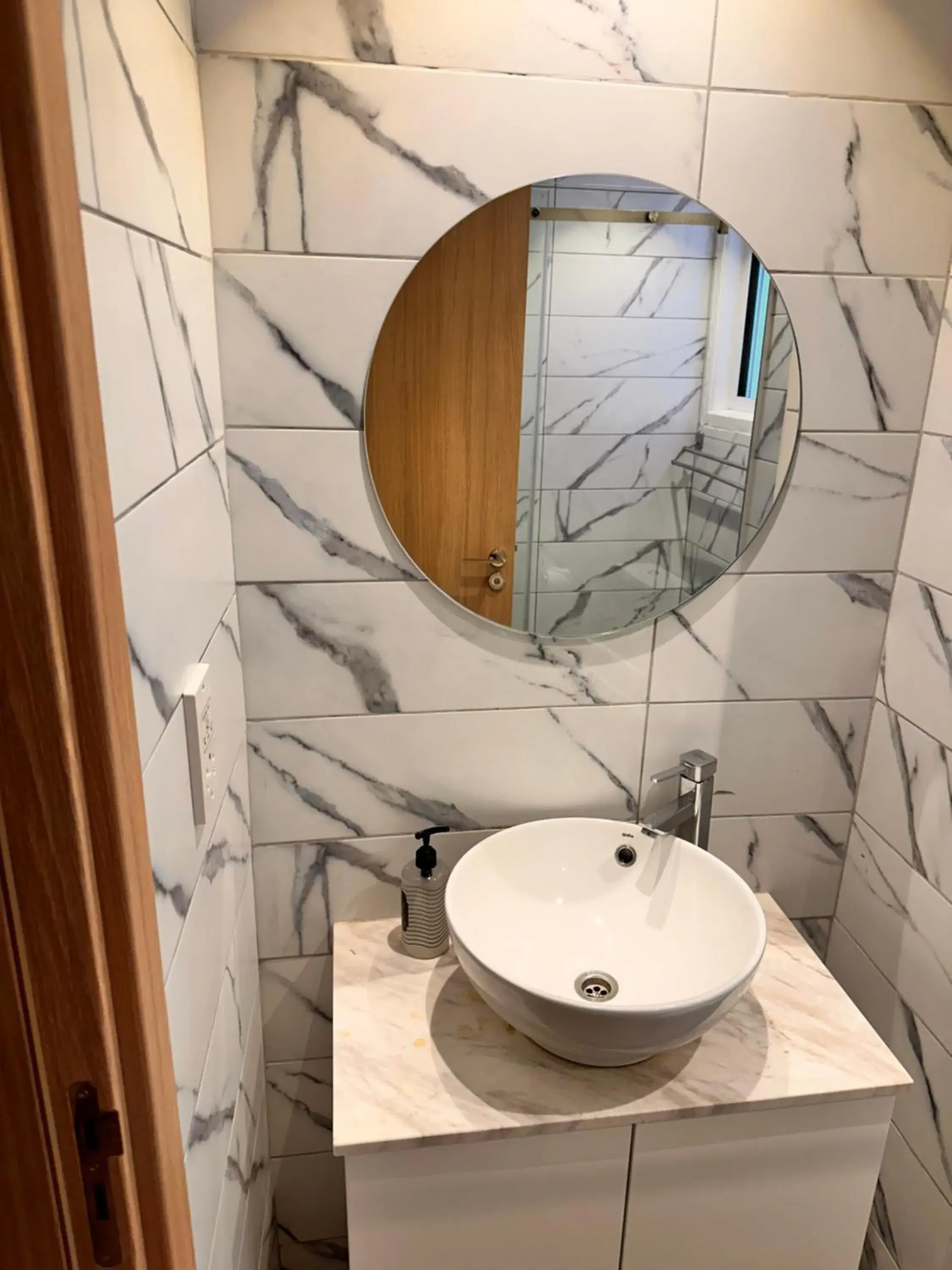 Bathroom in San Remo Hotel