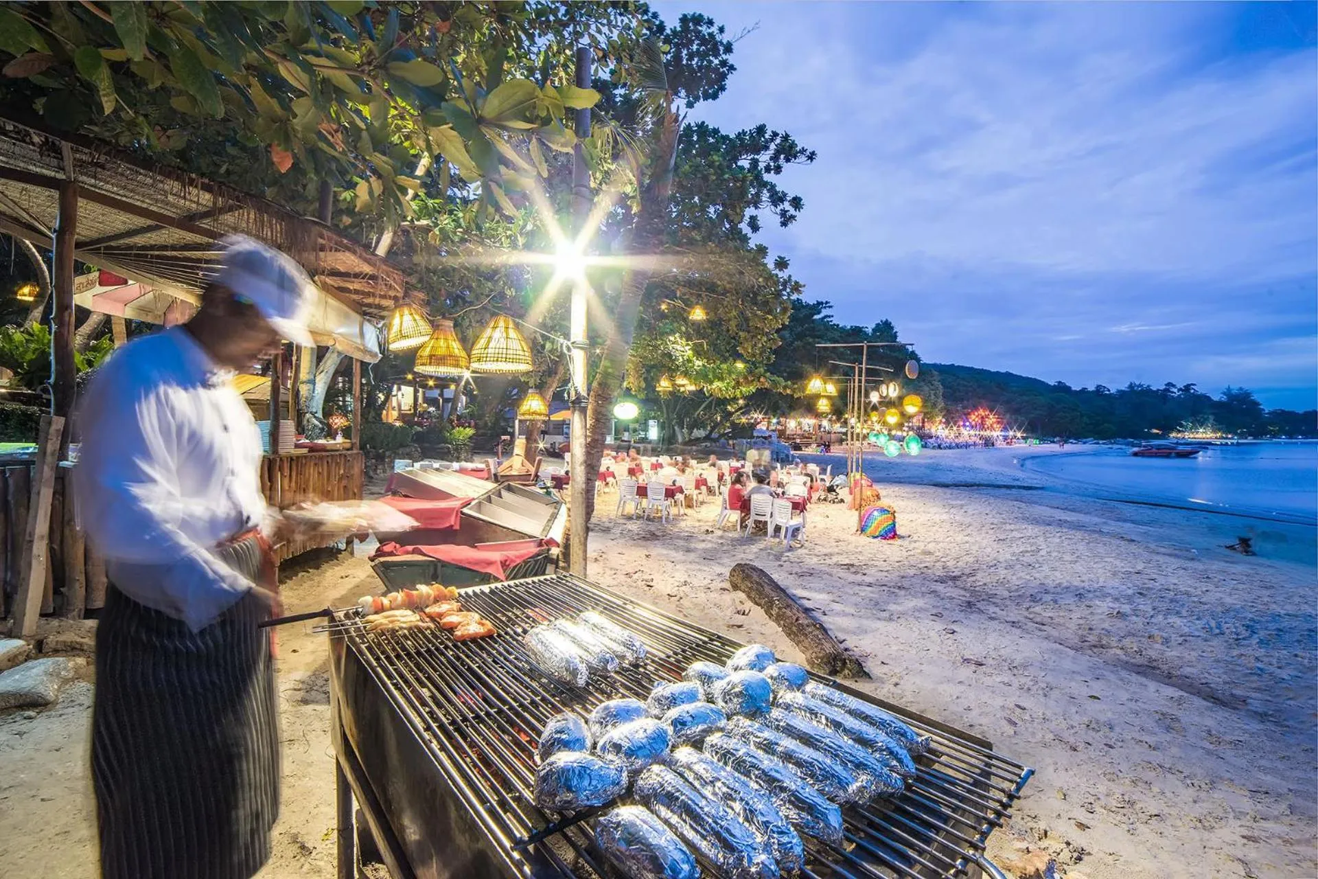 BBQ facilities in Samed Villa Resort