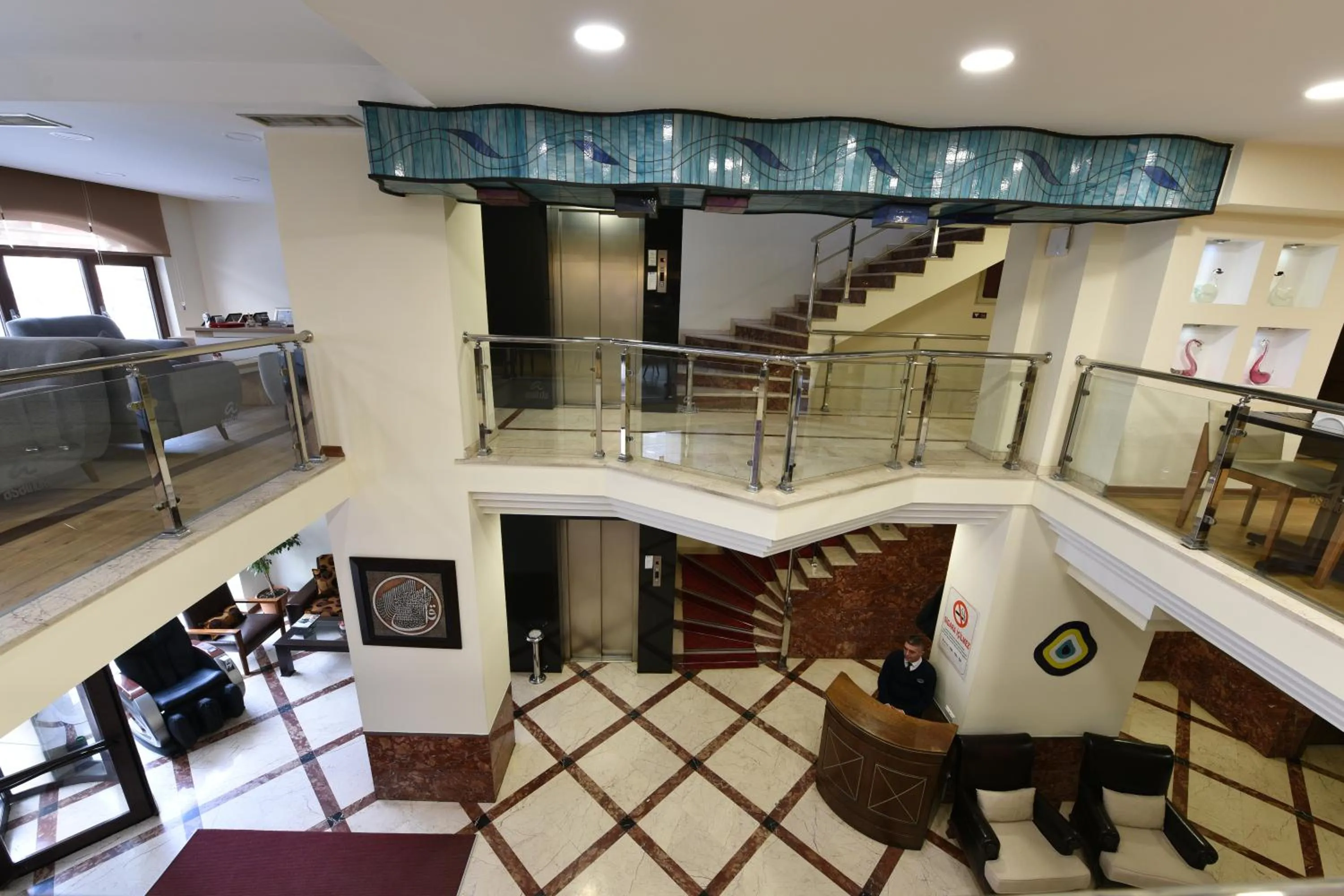 Kitchen or kitchenette in Asal Hotel