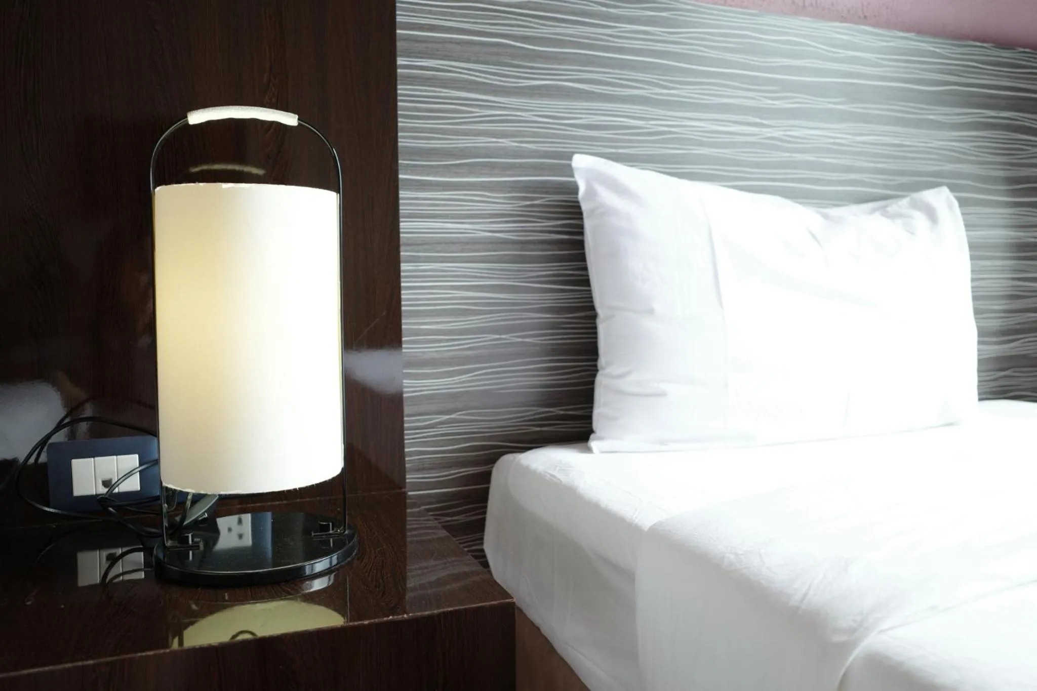 Bedroom, Bed in Samkwan Village