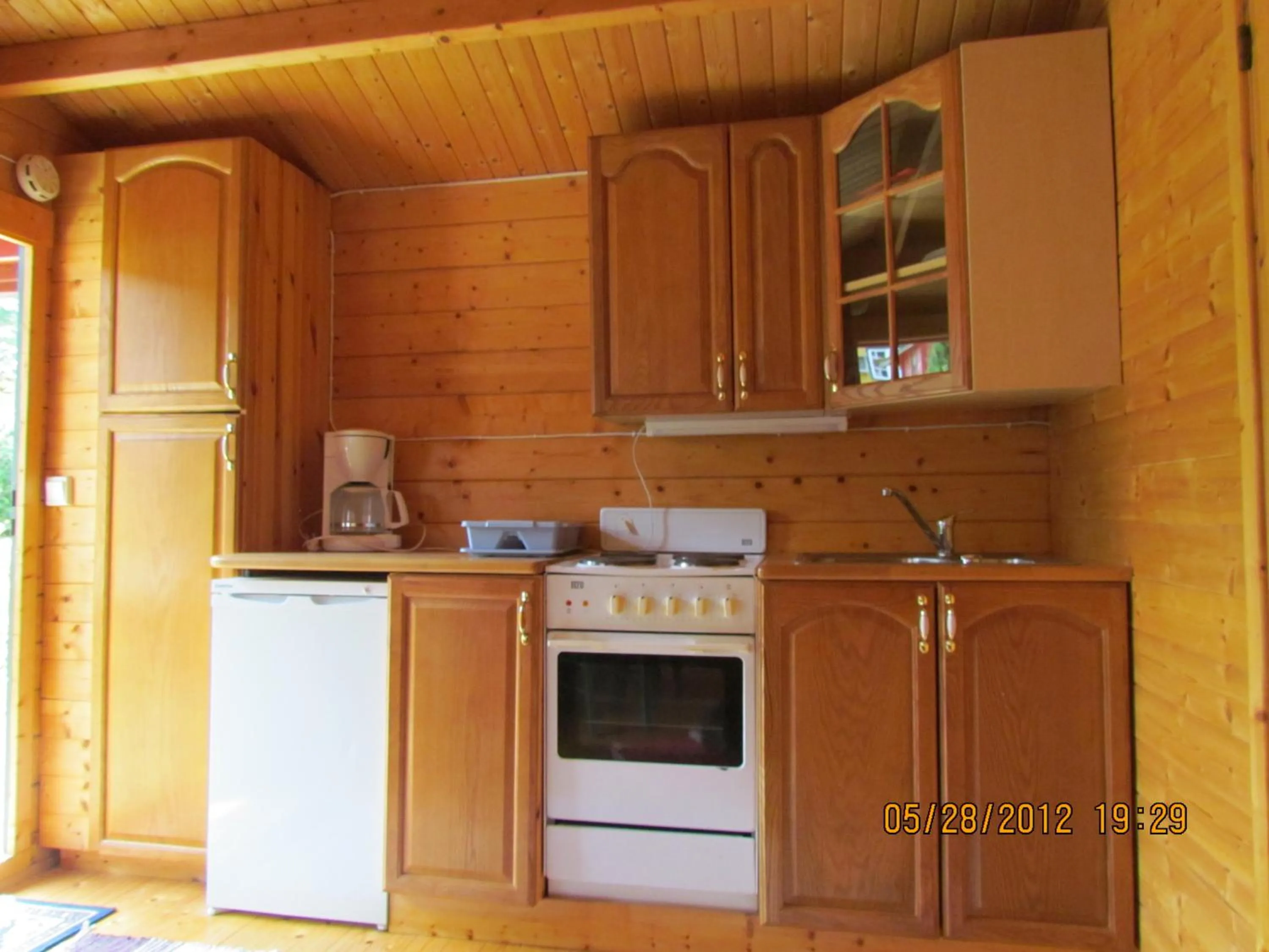 Kitchen or kitchenette in Bondegårdsparken Farm Holiday