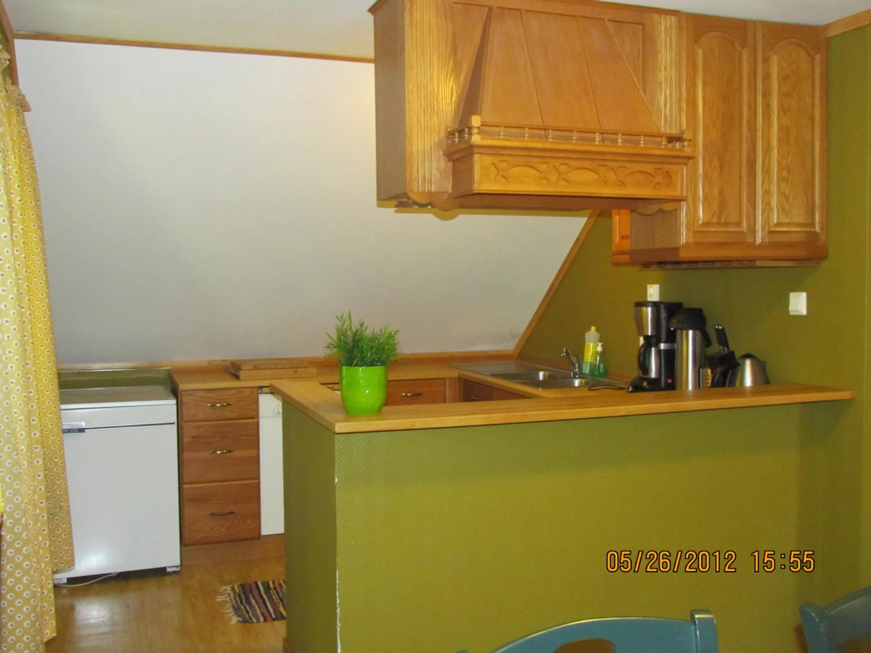 Kitchen or kitchenette in Bondegårdsparken Farm Holiday