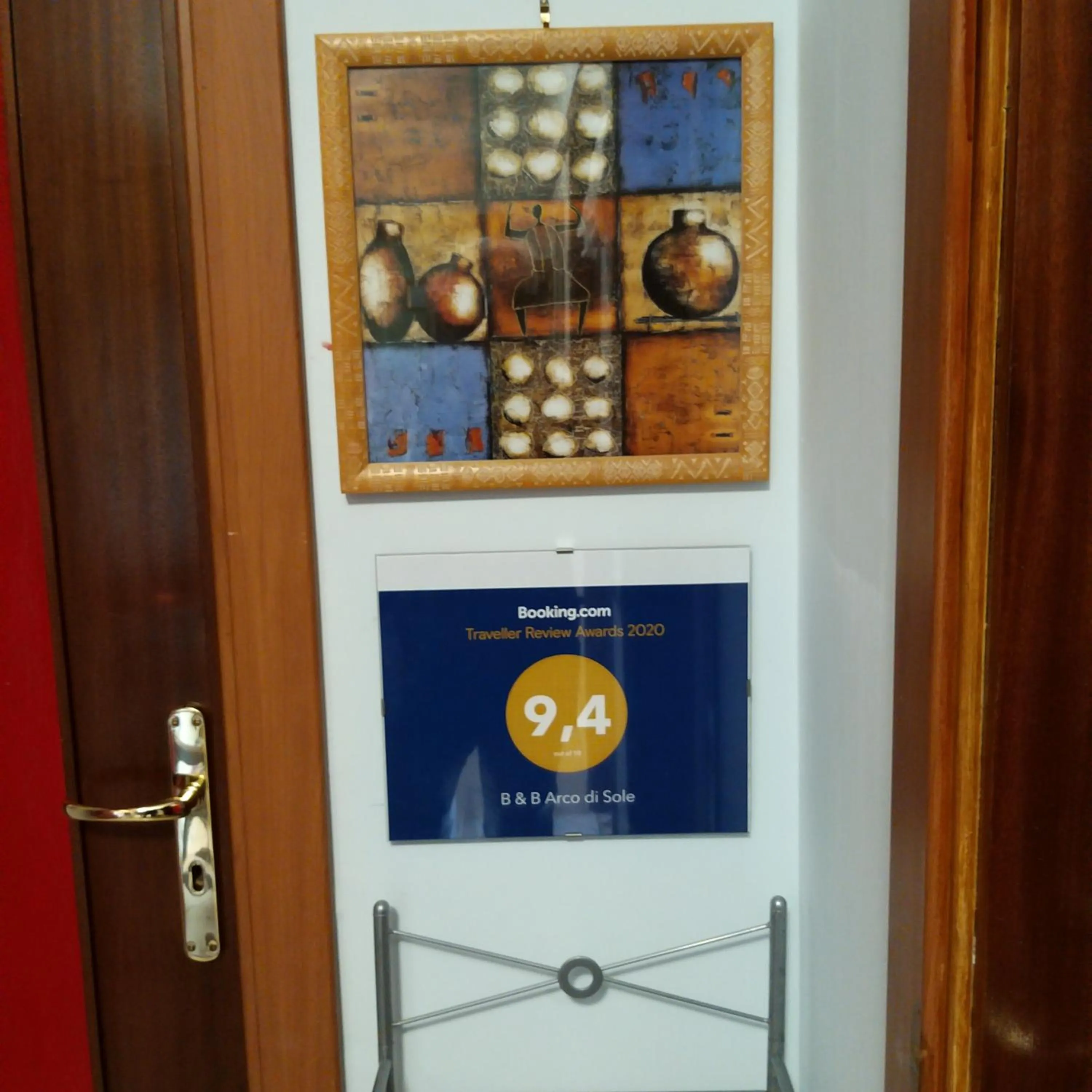 Decorative detail in B & B Arco di Sole