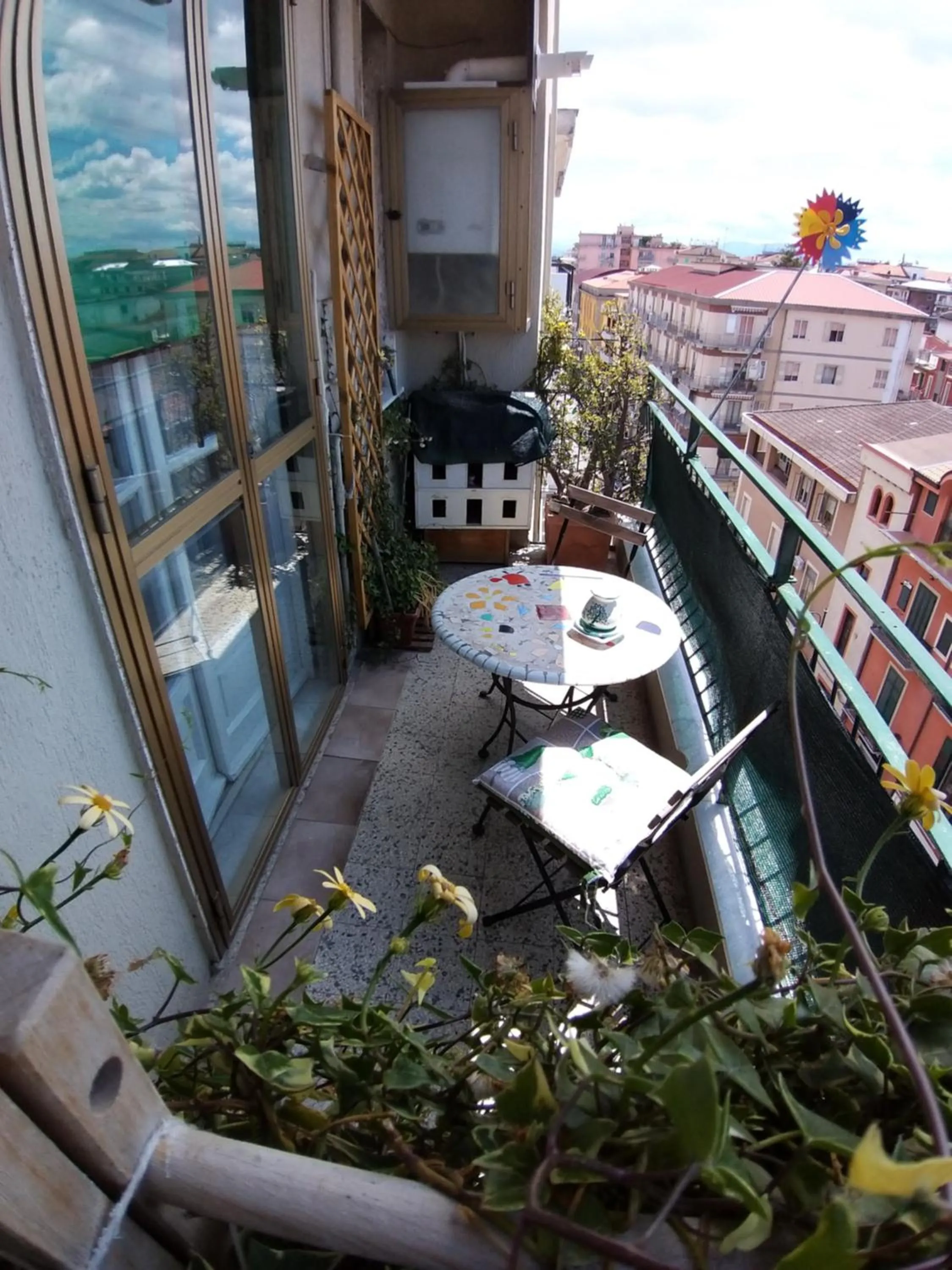 Balcony/Terrace in B & B Arco di Sole