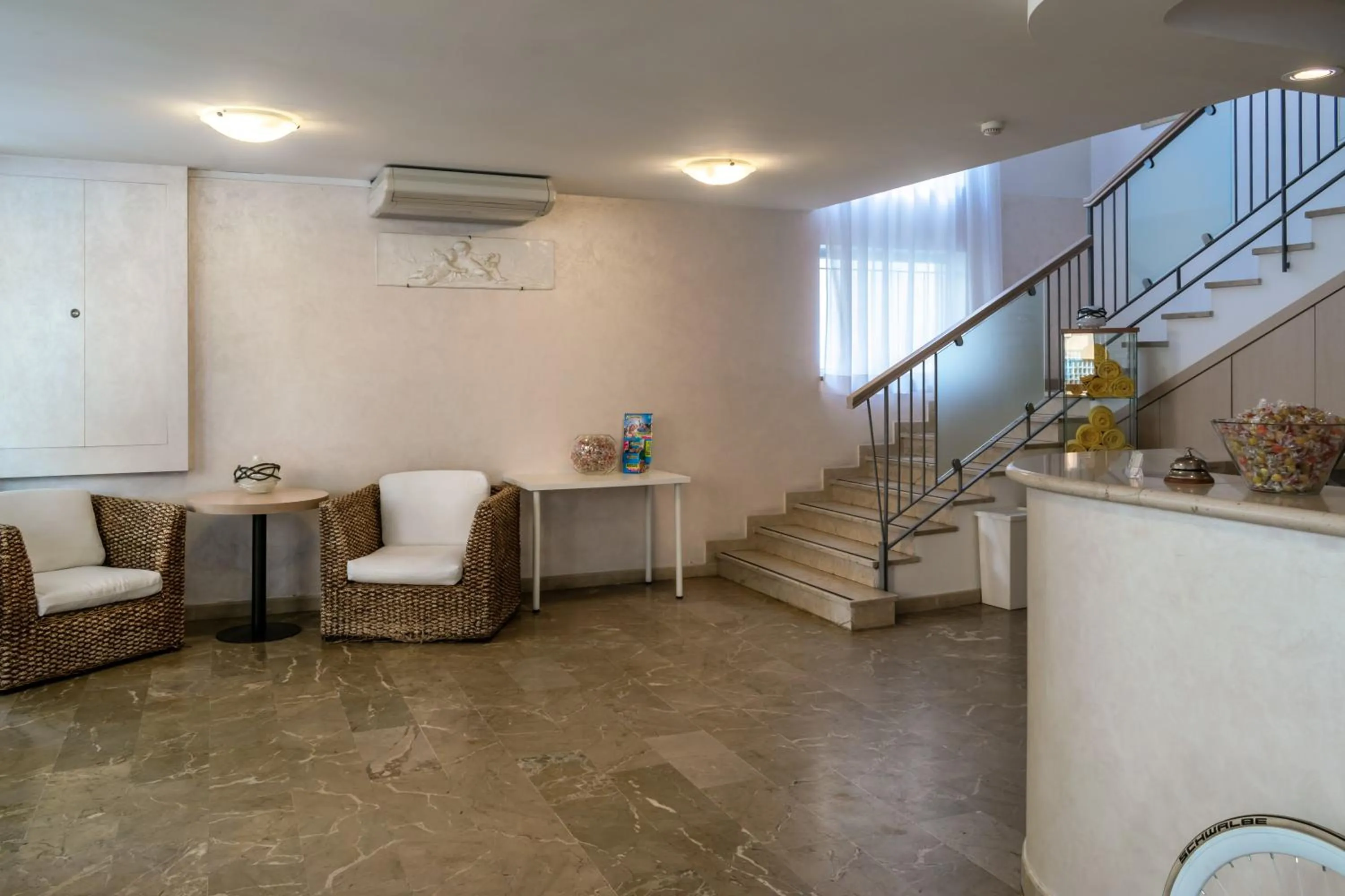 Lobby or reception in Hotel Stresa