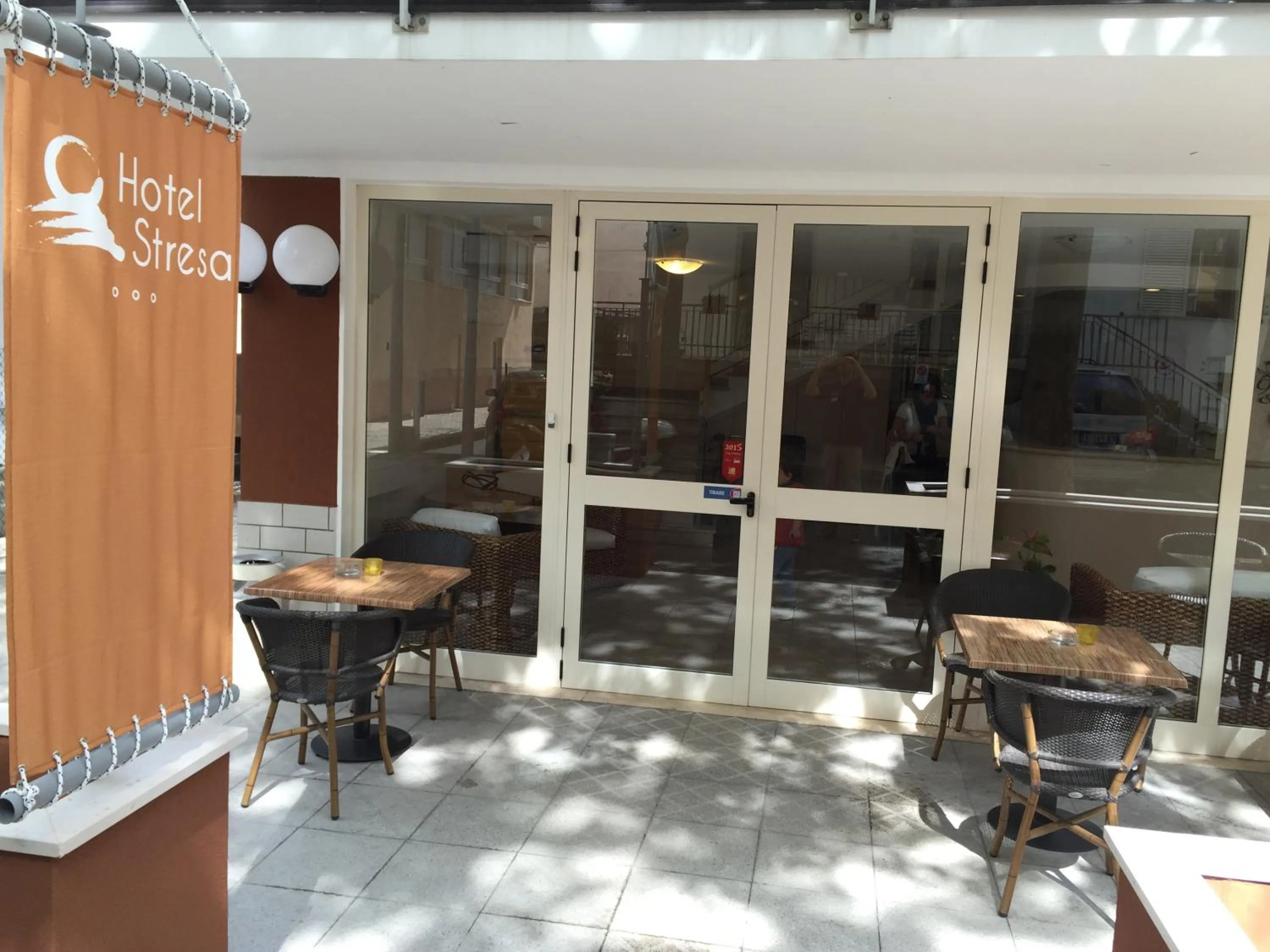 Facade/entrance in Hotel Stresa