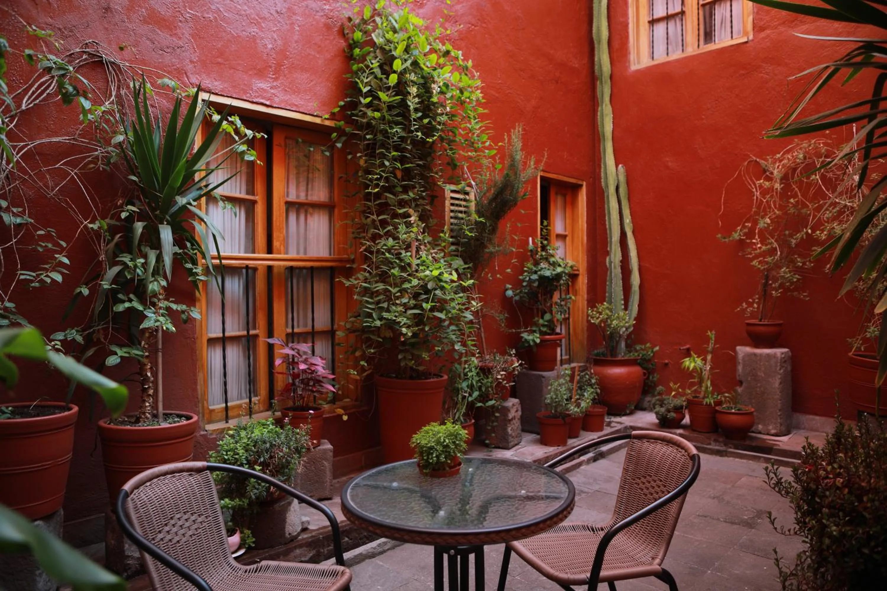 Patio in San Agustin Internacional