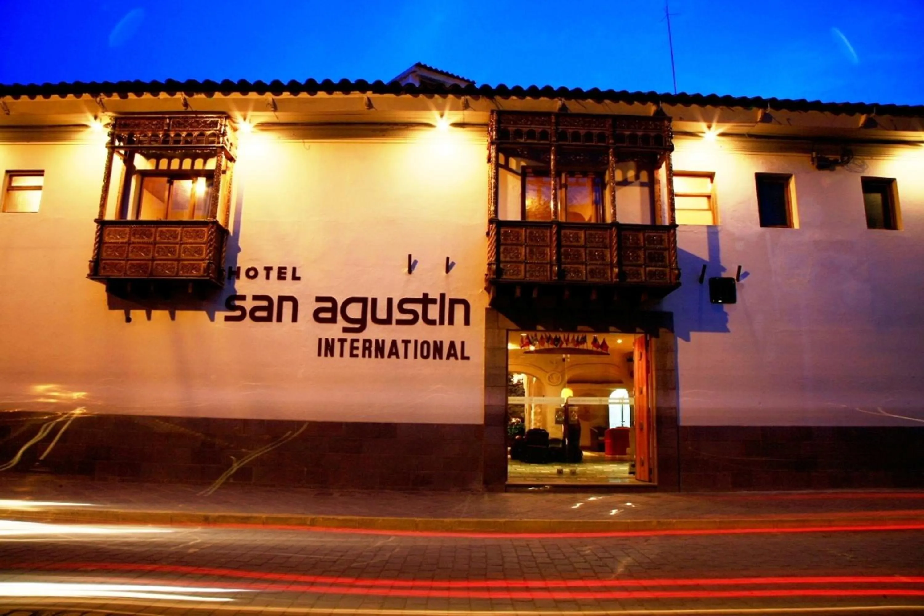 Facade/entrance in San Agustin Internacional