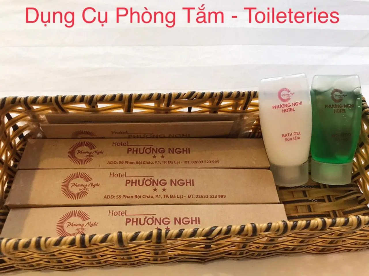 Shower in Hotel Phuong Nghi