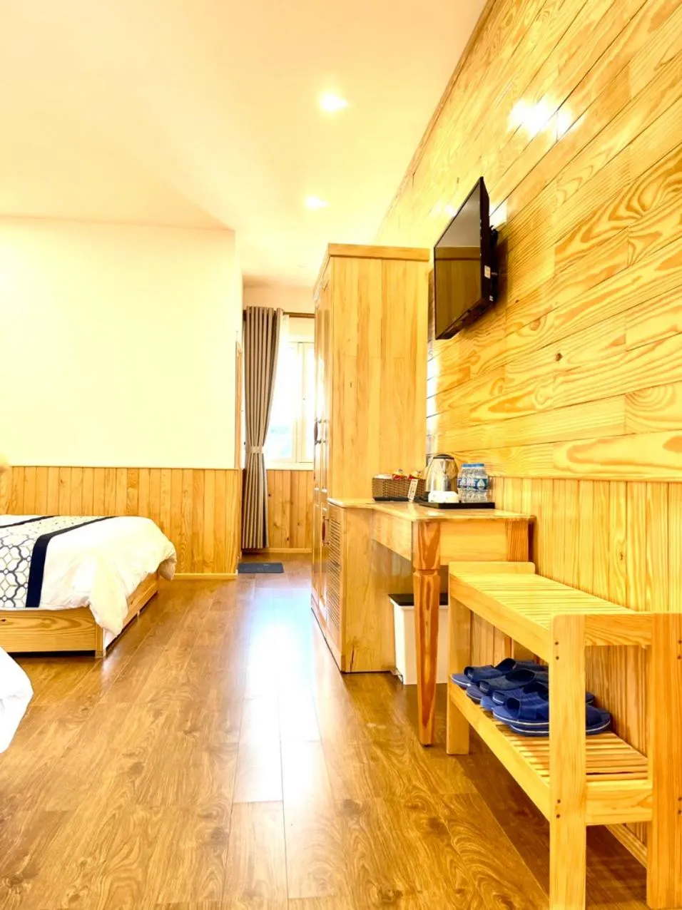 Bed in Hotel Phuong Nghi