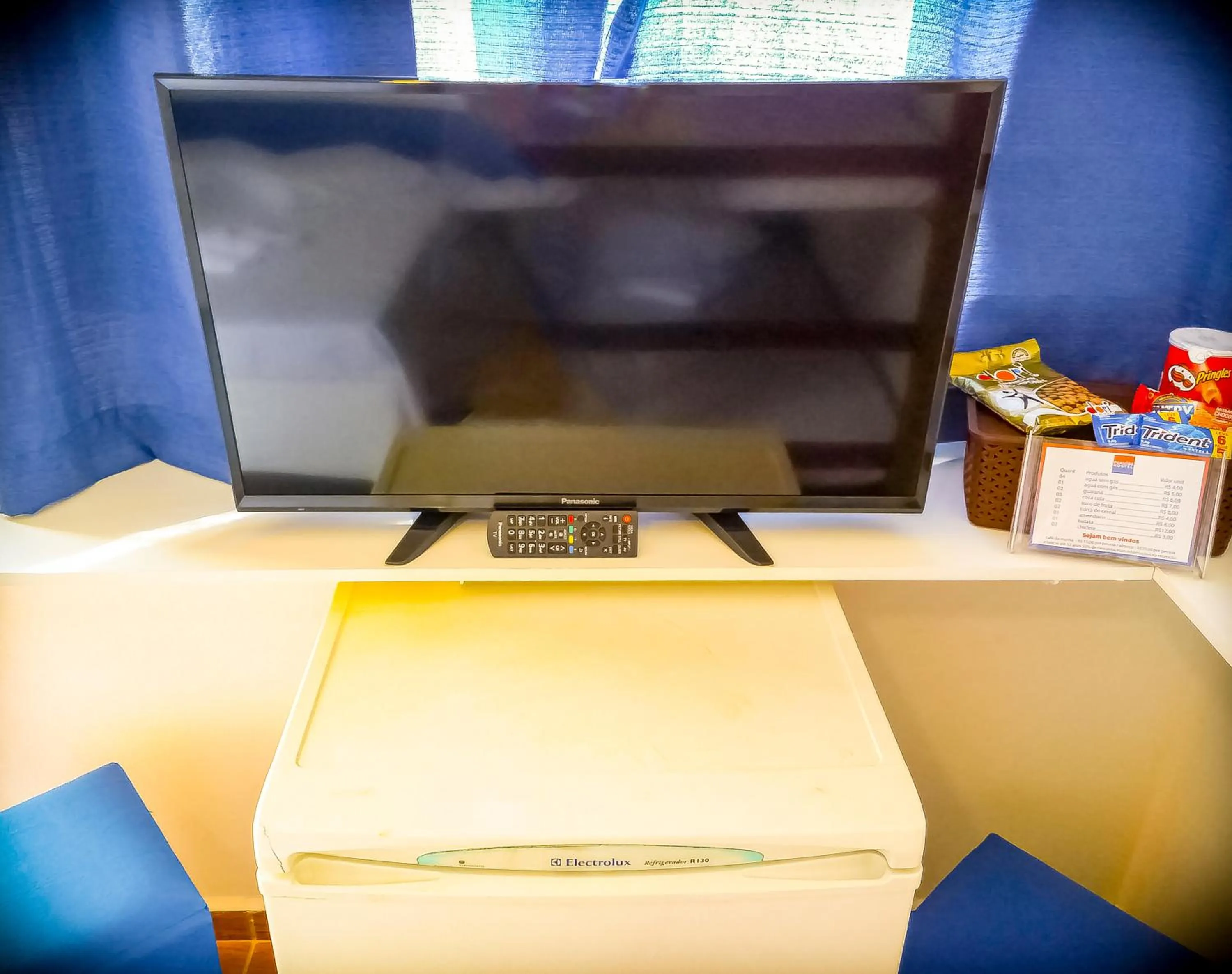 TV and multimedia in Pousada Peruibe 455