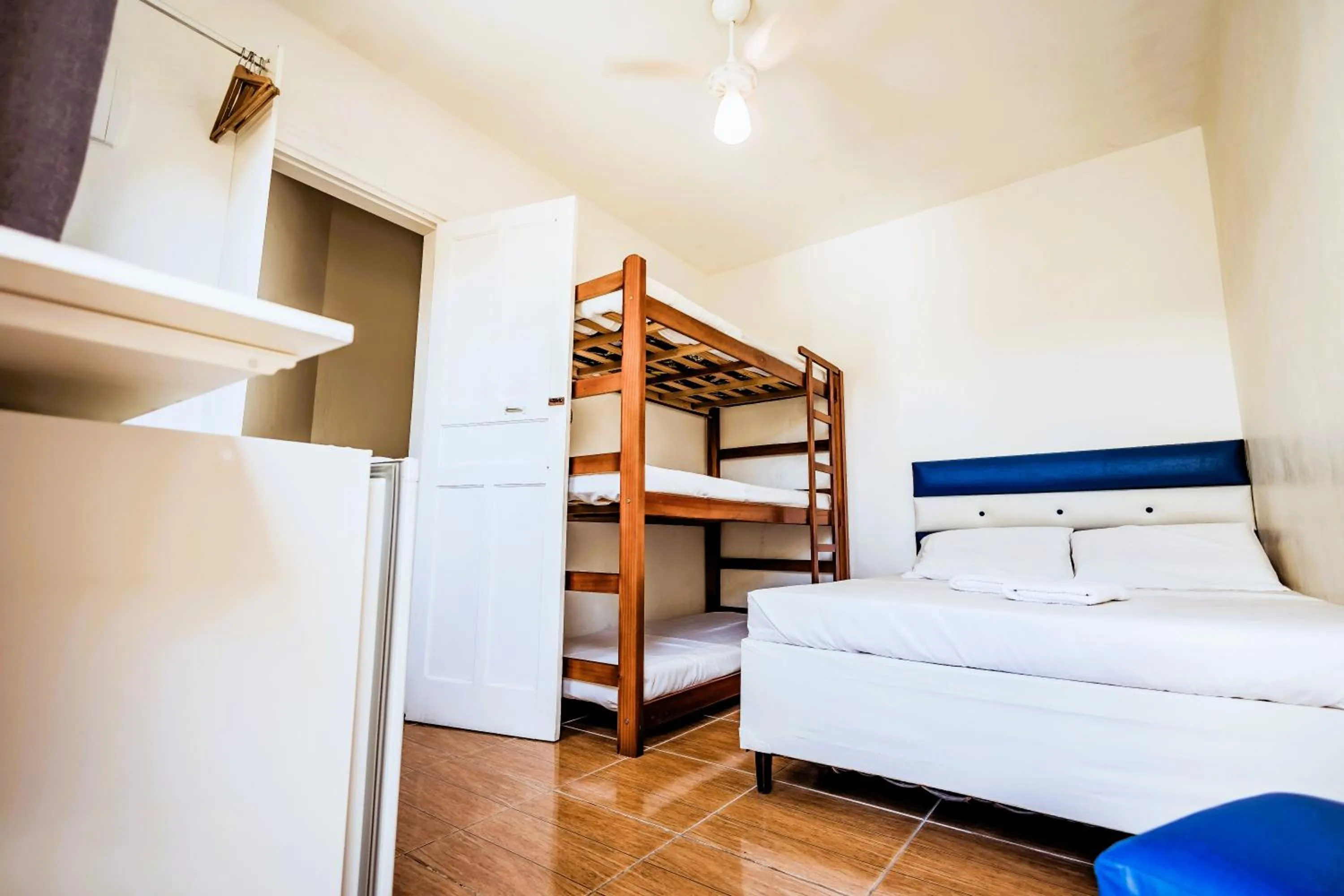 Bed in Pousada Peruibe 455