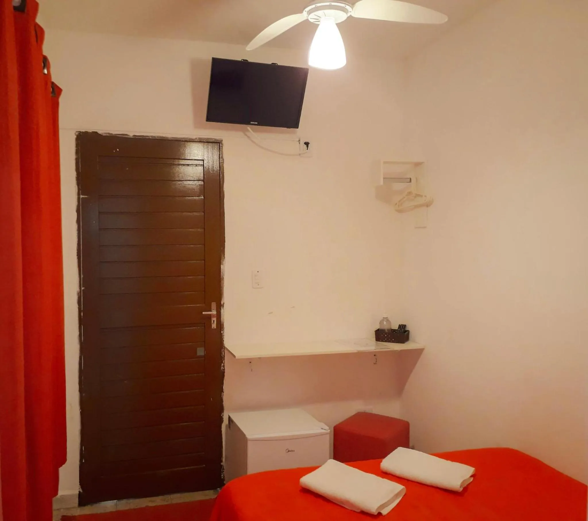 TV and multimedia, Bed in Pousada Peruibe 455