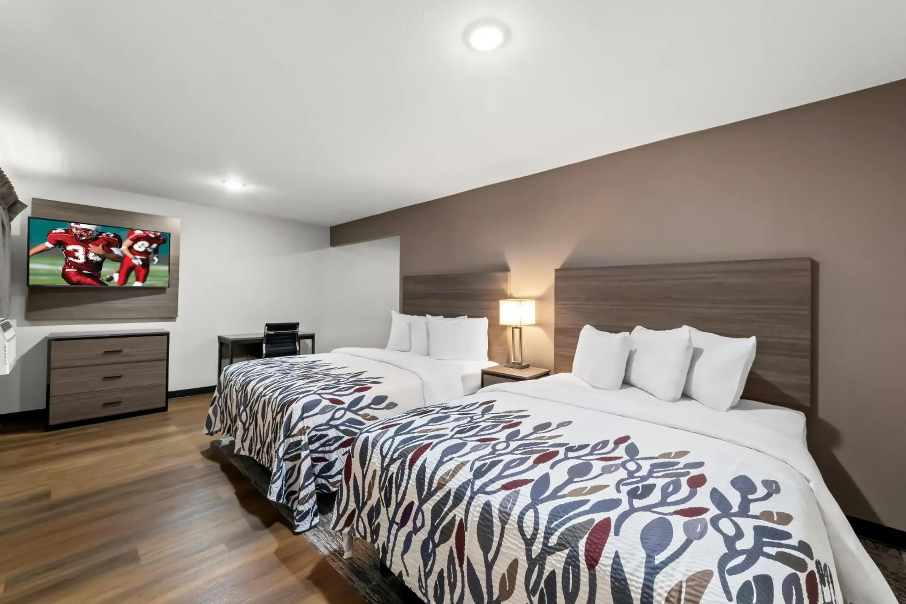 Bedroom, Bed in Red Roof Inn Del Rio Bedroom, Bed in Red Roof Inn Del Rio