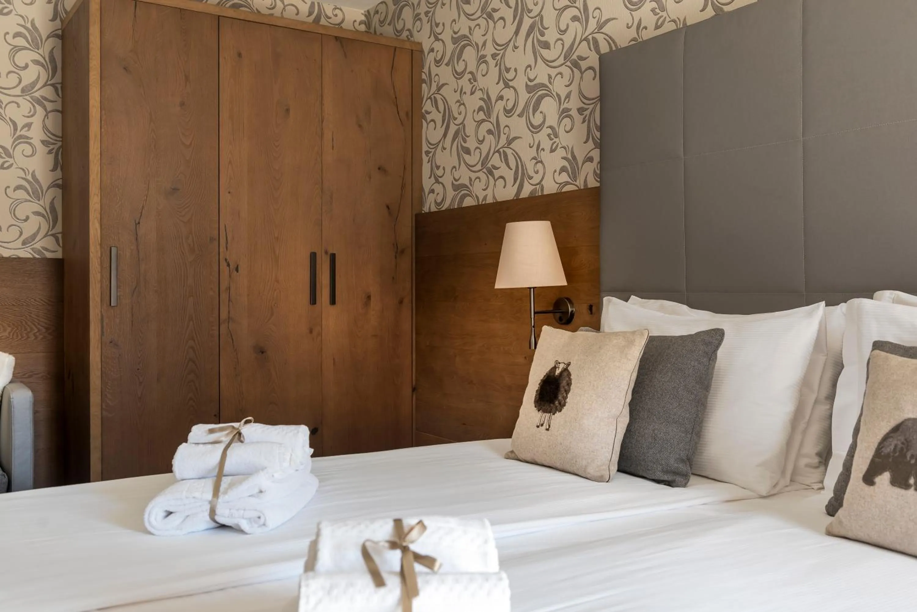 Photo of the whole room, Bed in X Alp Hotel