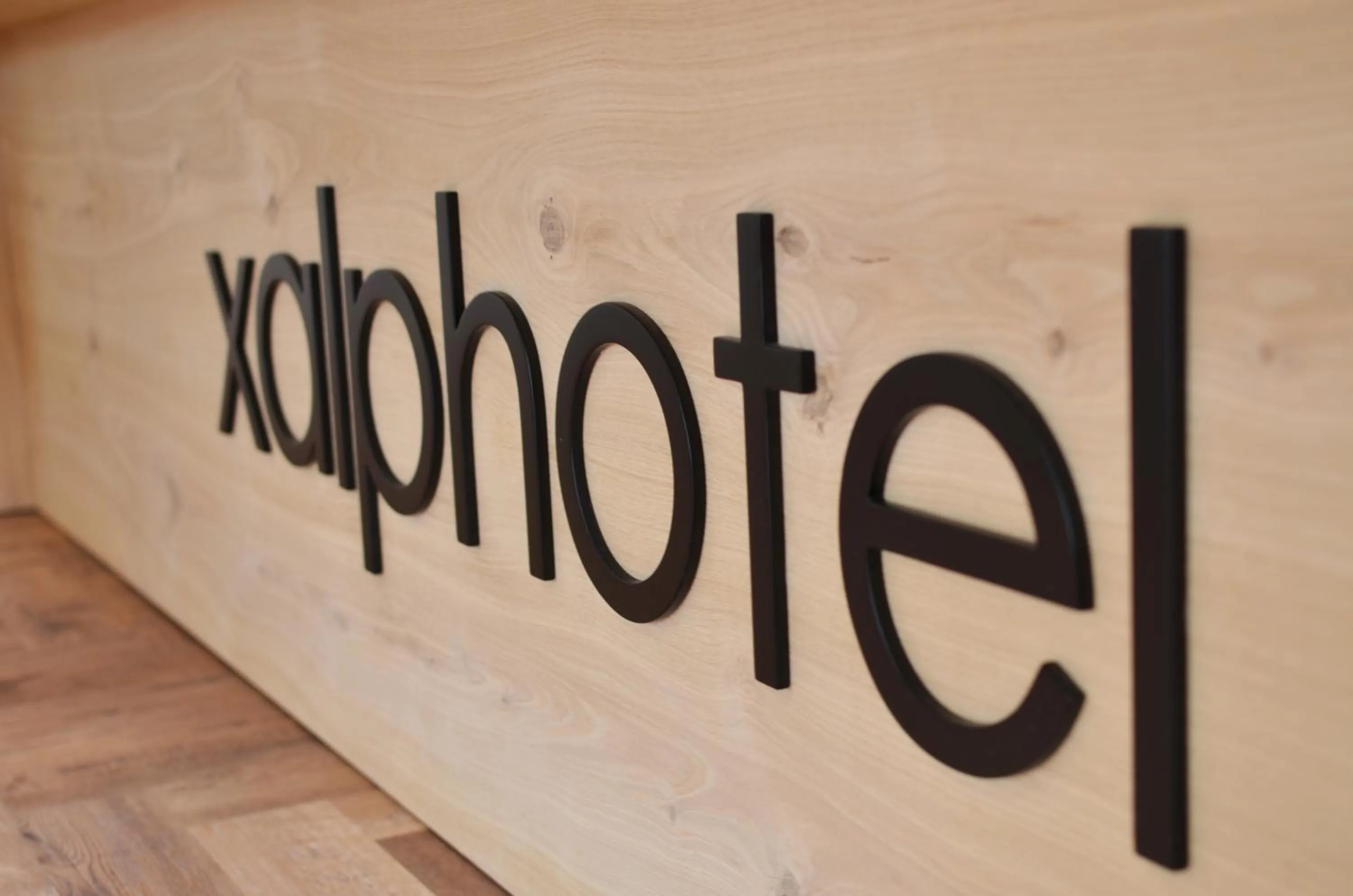 Property logo or sign in X Alp Hotel