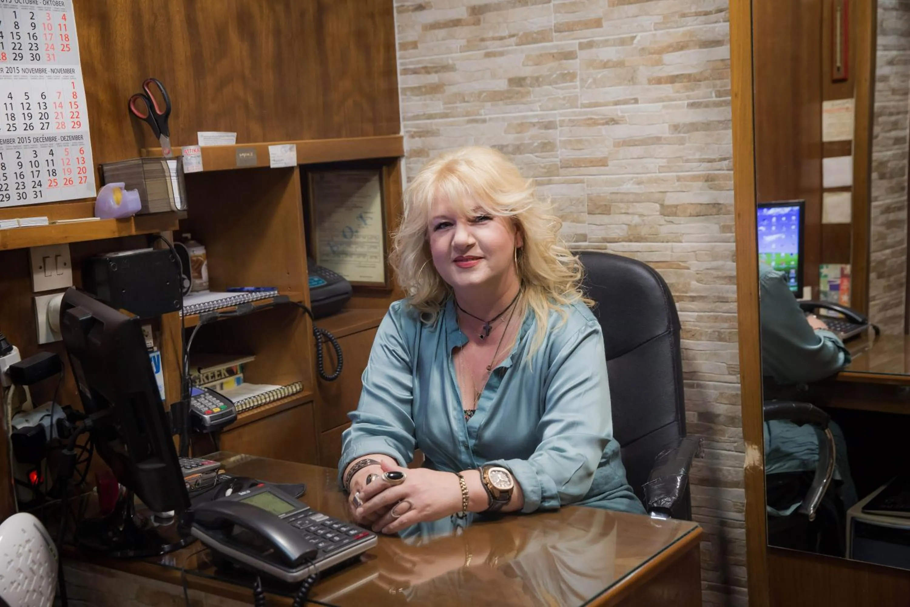 Staff in Tempi Hotel