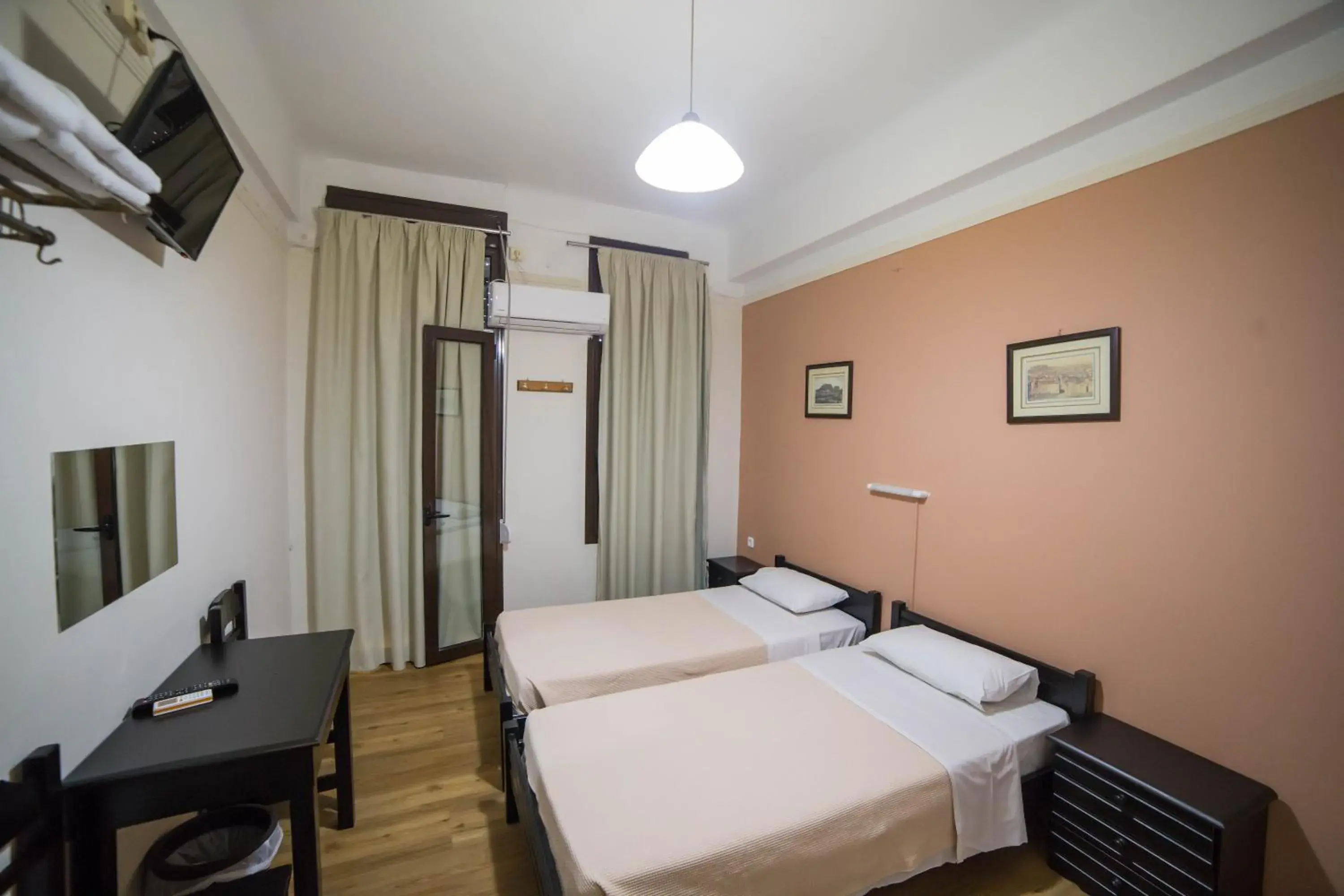 Photo of the whole room, Bed in Tempi Hotel Photo of the whole room, Bed in Tempi Hotel