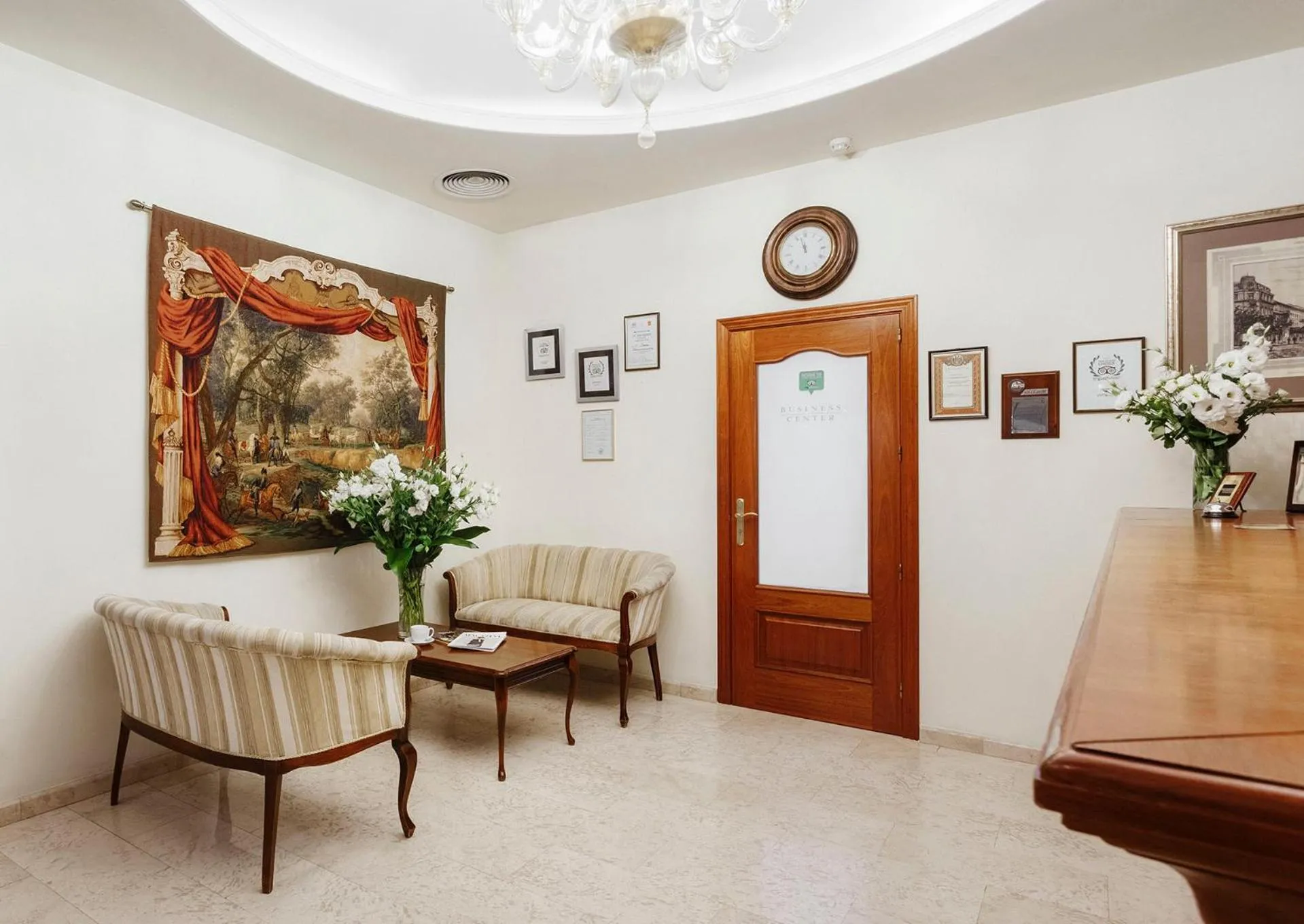 Communal lounge/ TV room in Continental Hotel