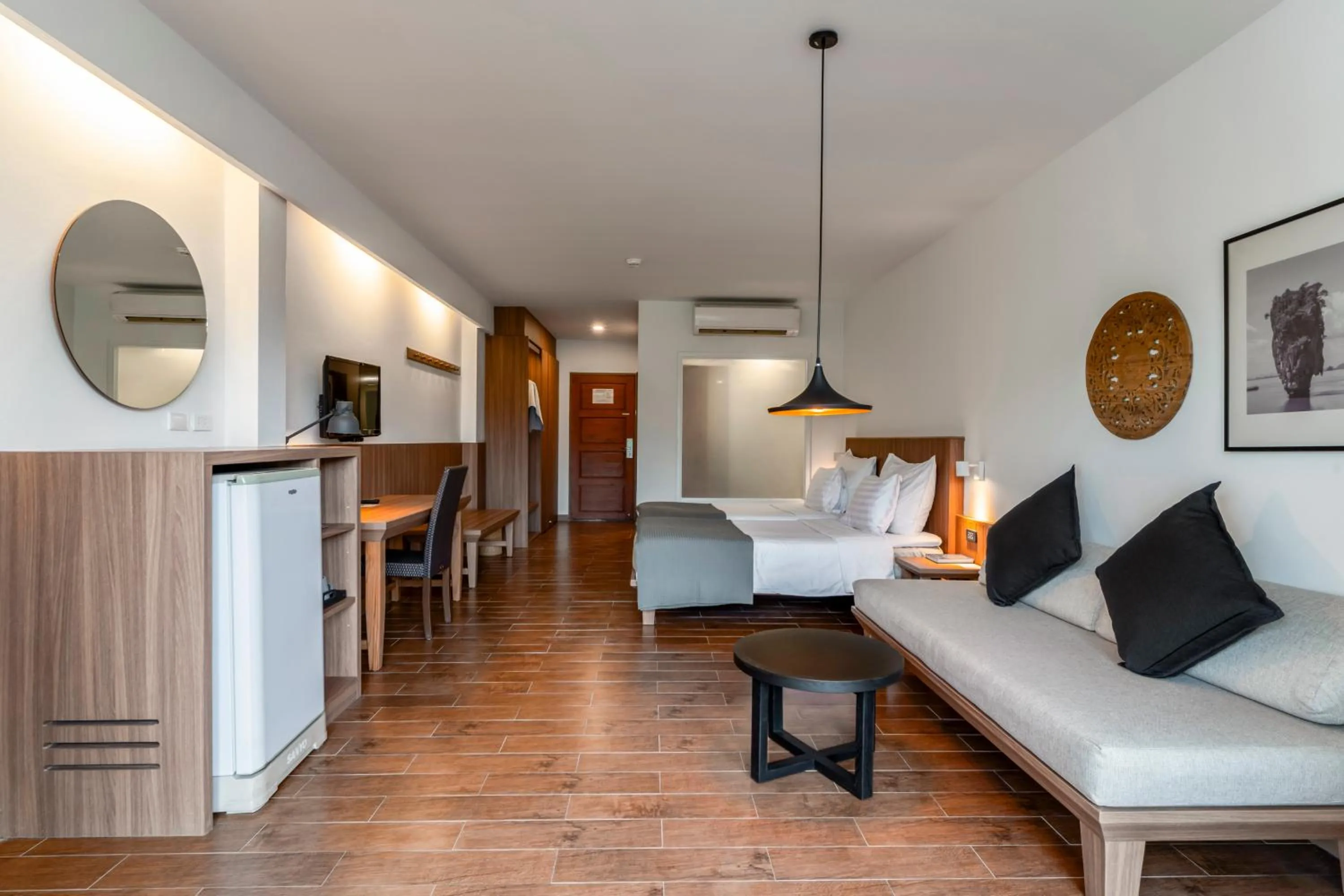 Bed in Sunprime Kamala Beach