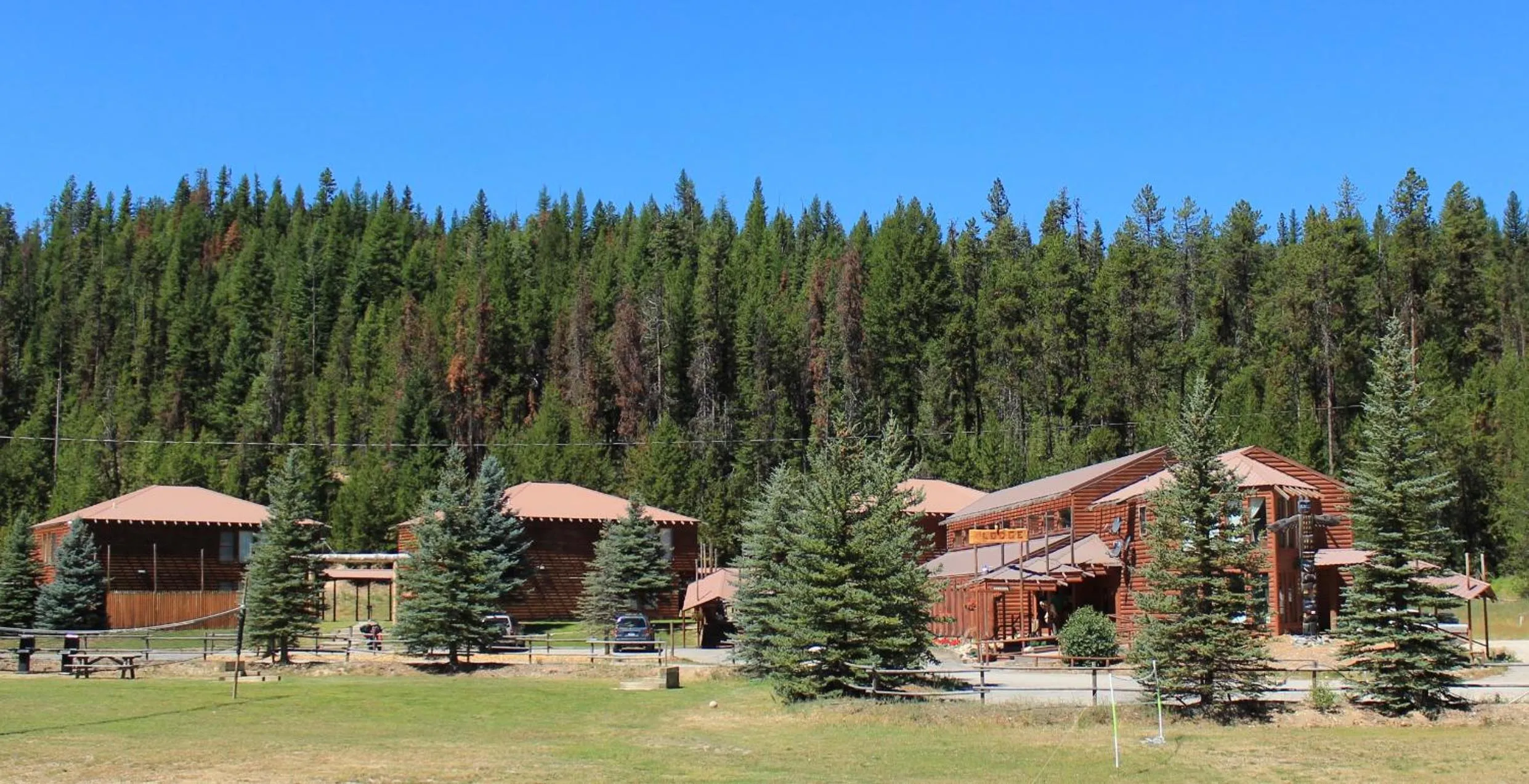 Natural landscape in The Lodge at Lolo Hot Springs