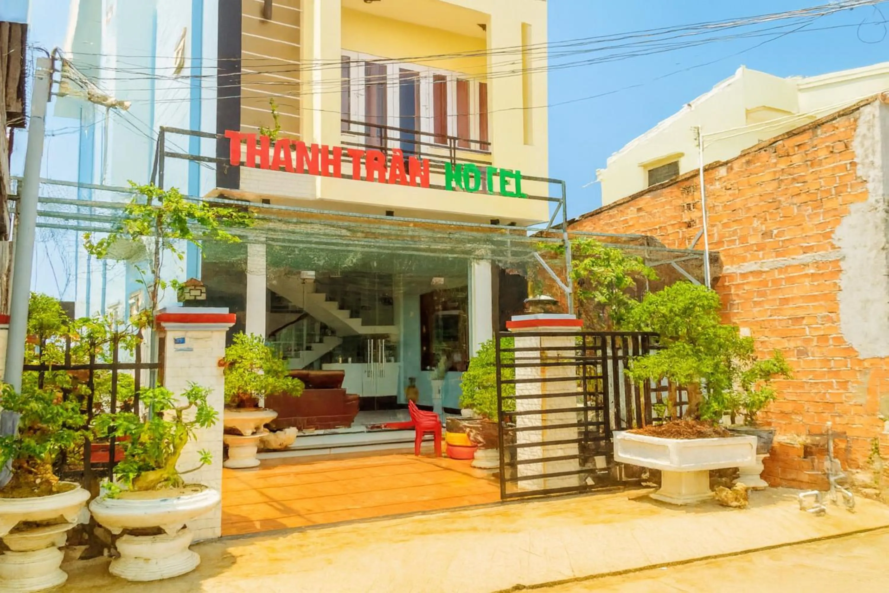 Facade/entrance in Thanh Tran Guesthouse Lý Sơn